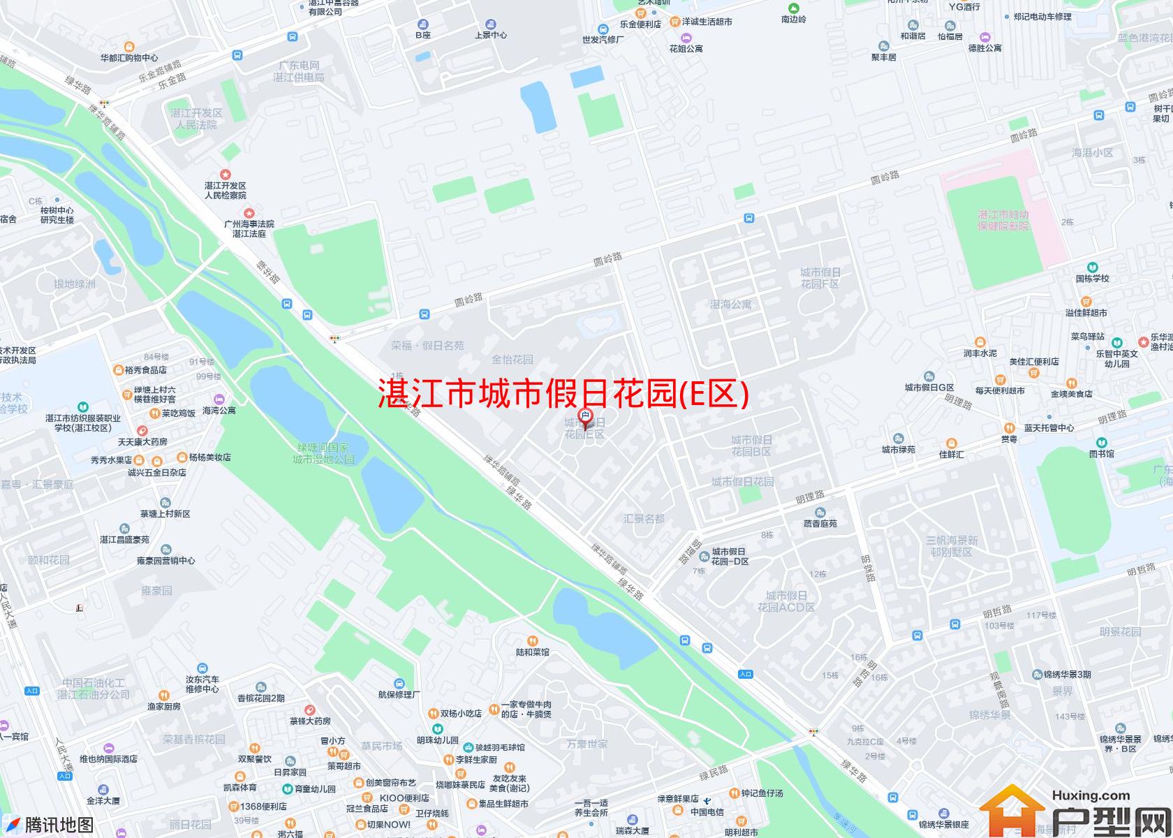 城市假日花园(E区)小区 - 户型网