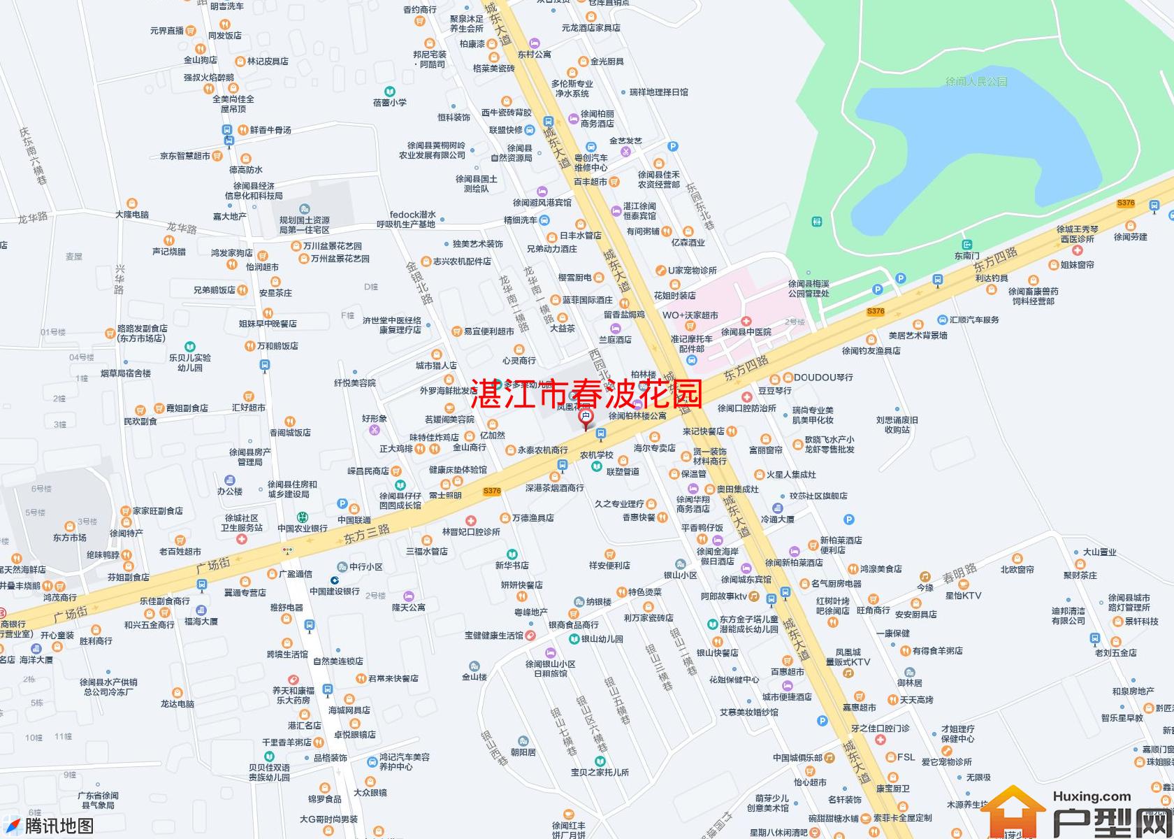 春波花园小区 - 户型网