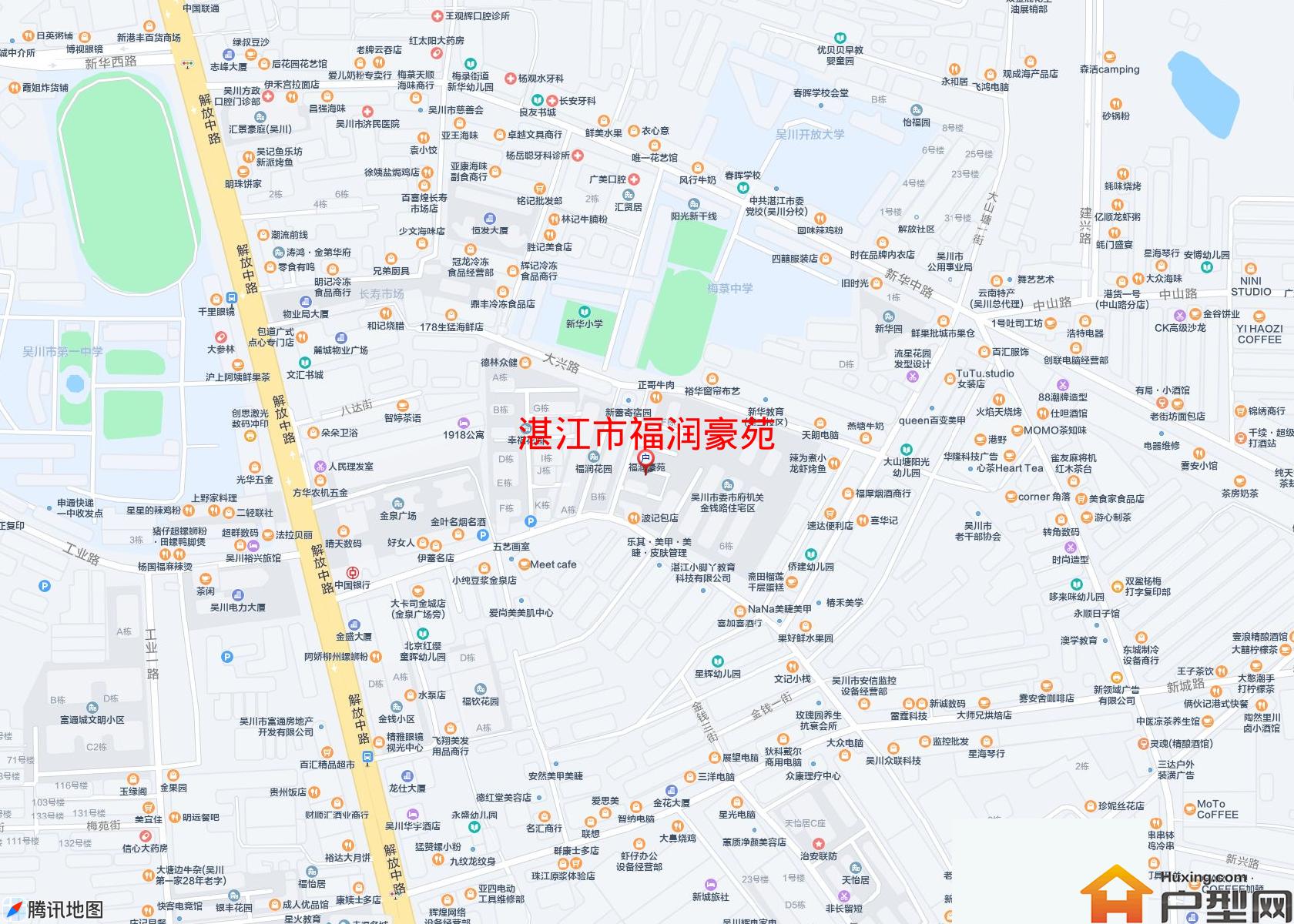 福润豪苑小区 - 户型网