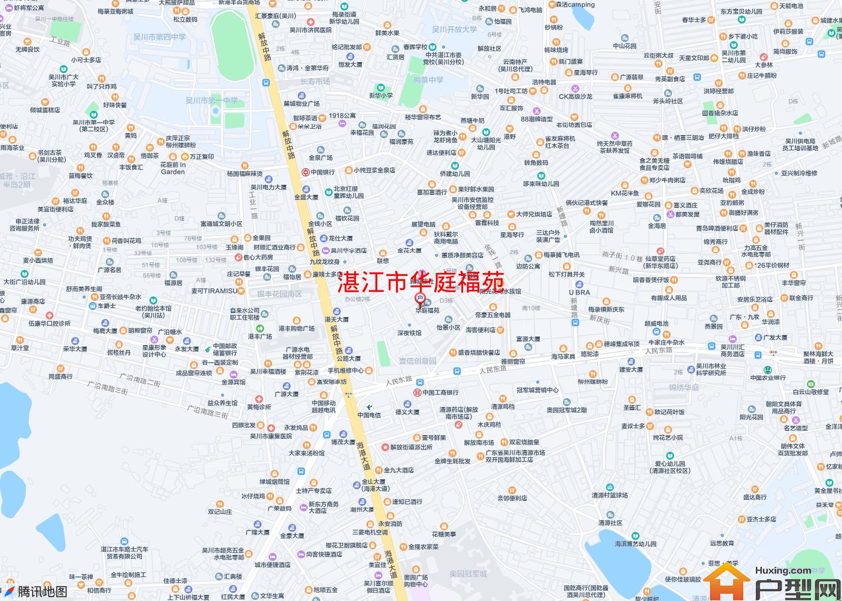 华庭福苑小区 - 户型网
