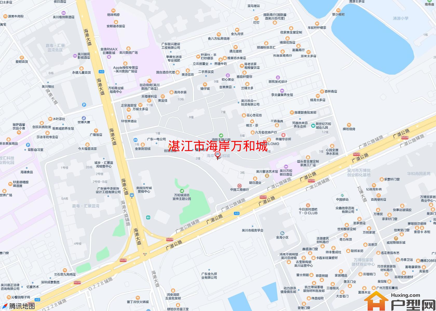 海岸万和城小区 - 户型网