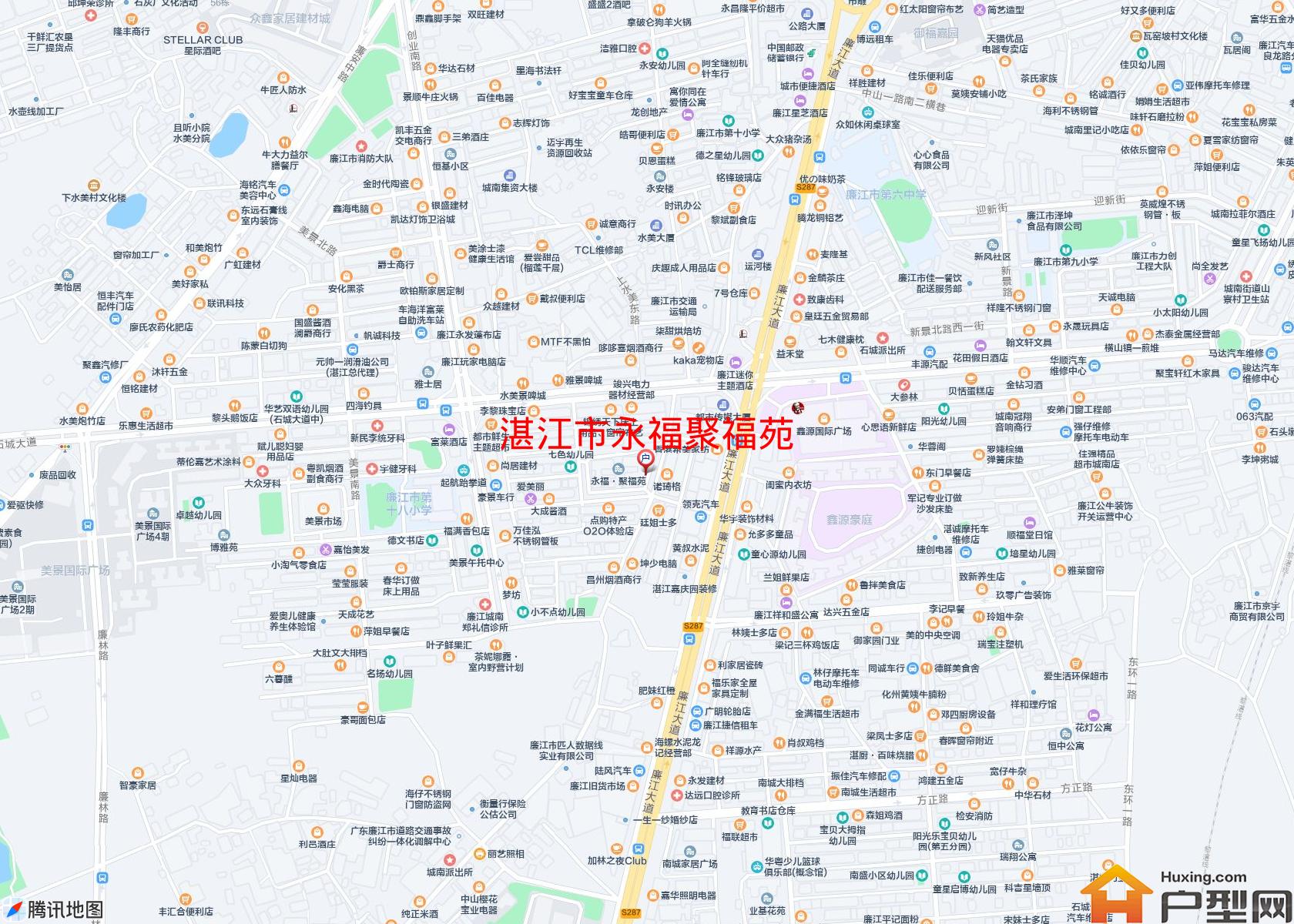永福聚福苑小区 - 户型网