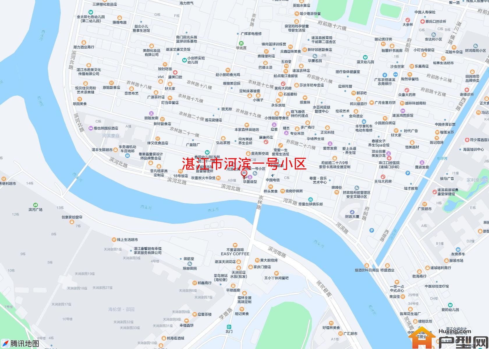 河滨一号小区小区 - 户型网