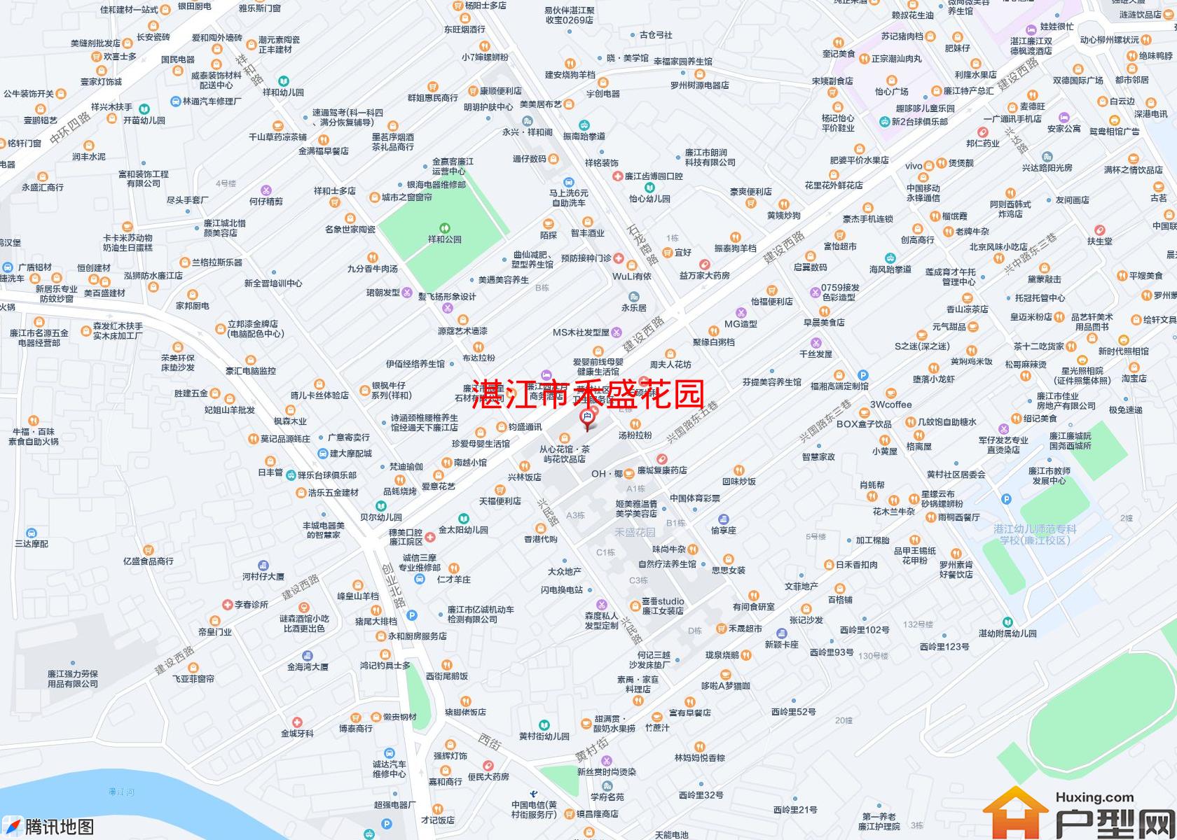 禾盛花园小区 - 户型网