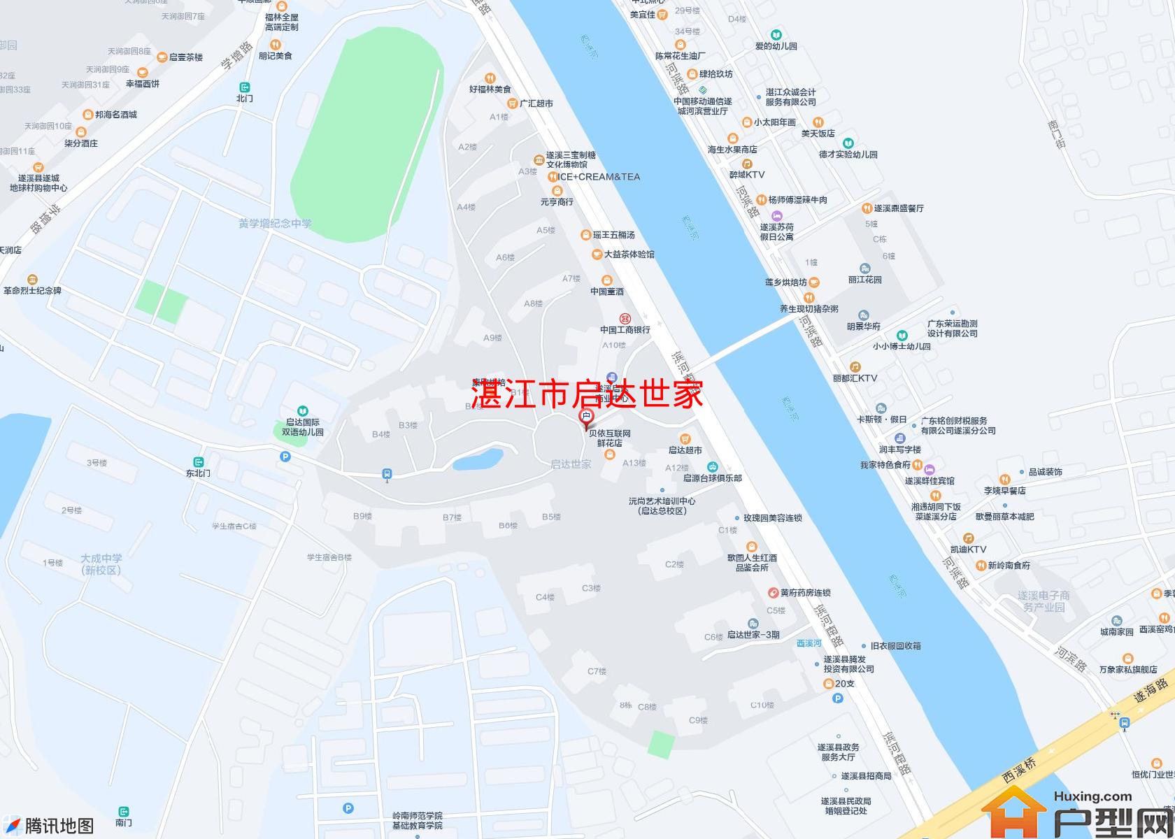 启达世家小区 - 户型网
