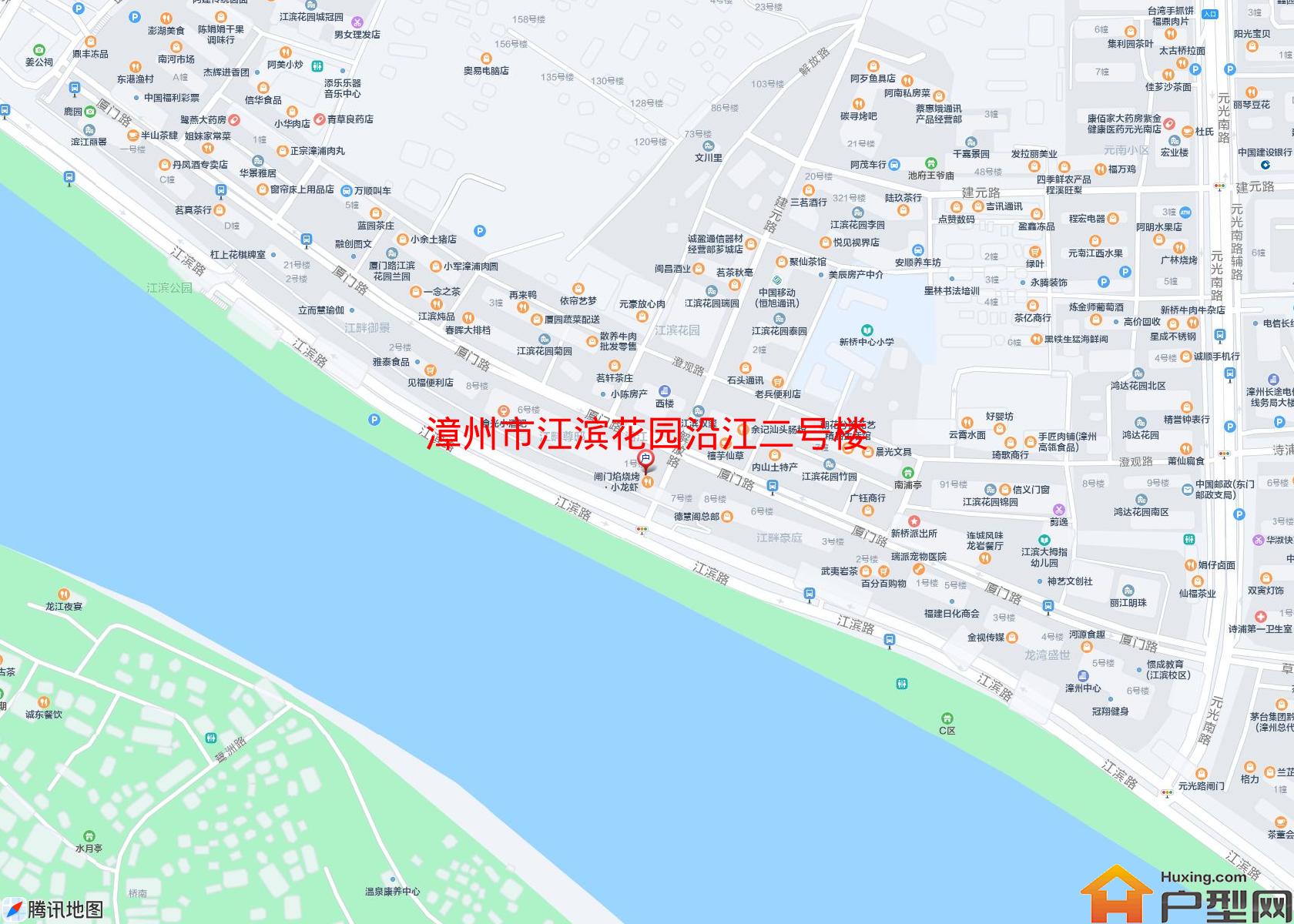 江滨花园沿江二号楼小区 - 户型网