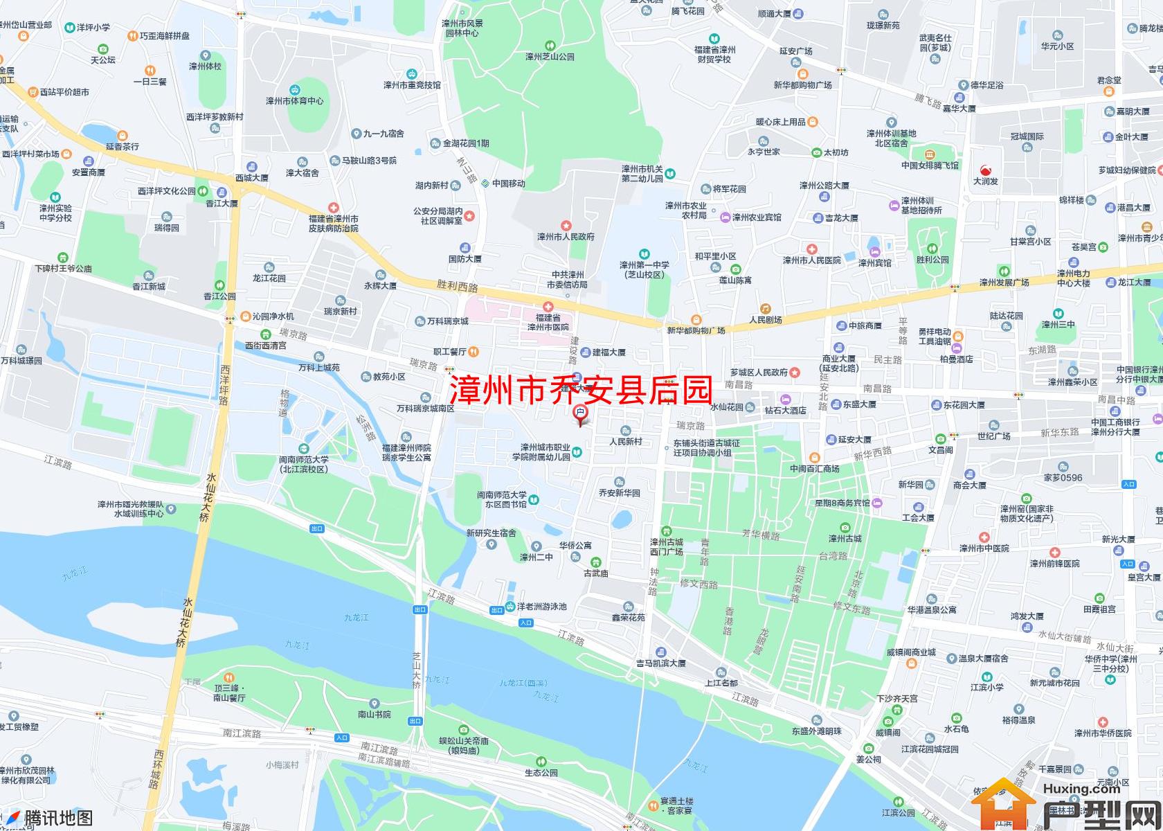 乔安县后园小区 - 户型网