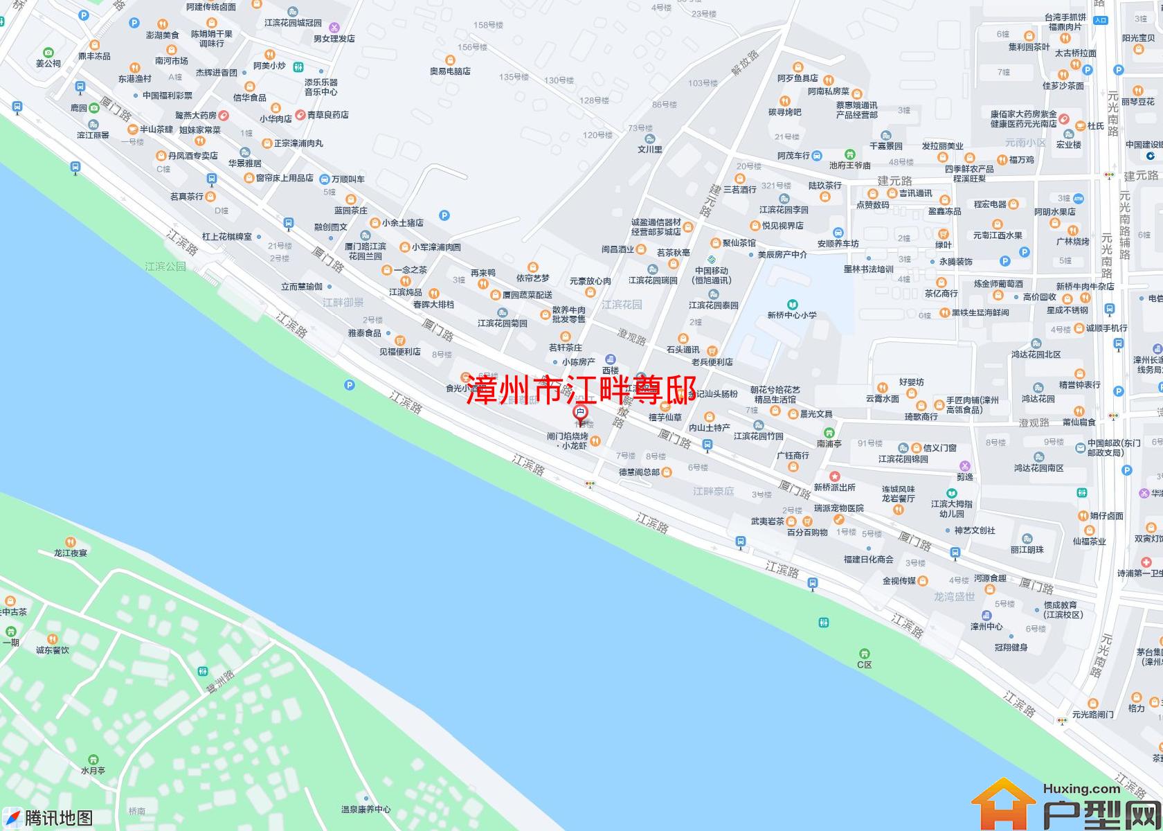 江畔尊邸小区 - 户型网