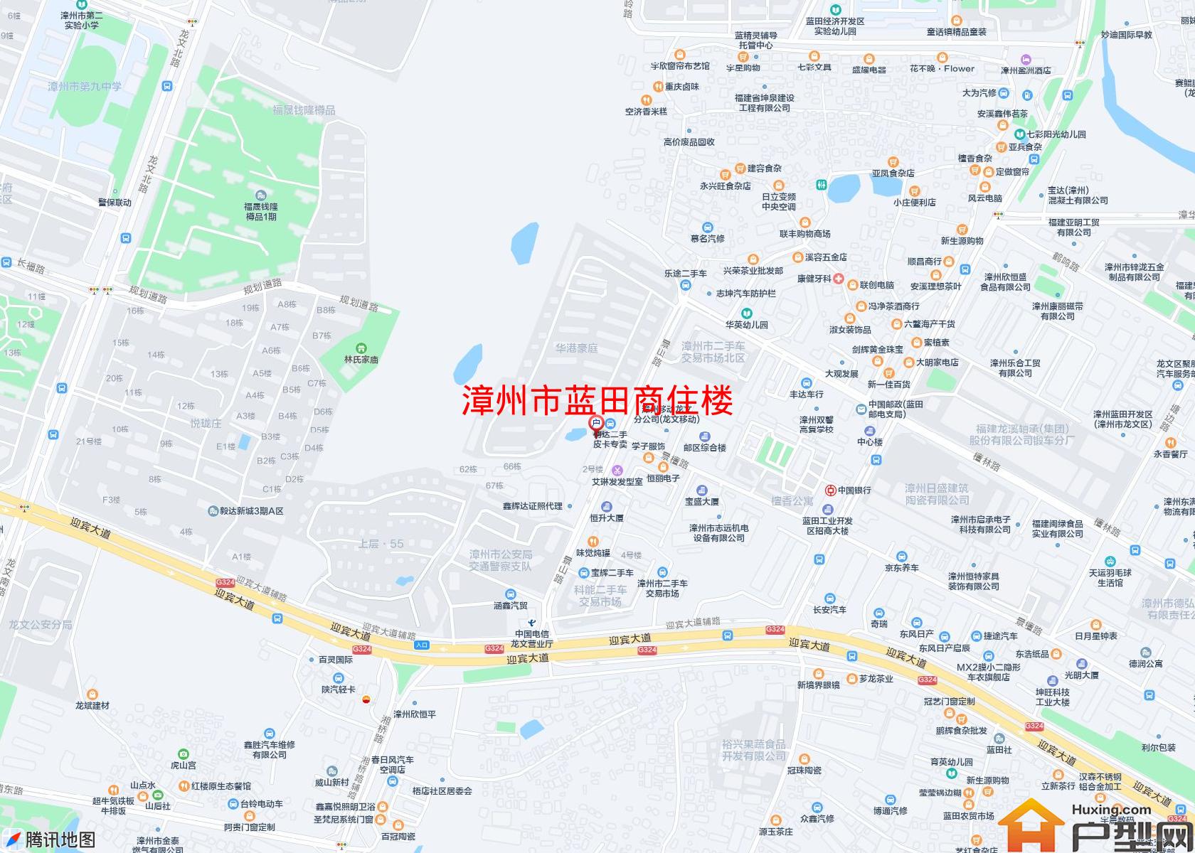 蓝田商住楼小区 - 户型网