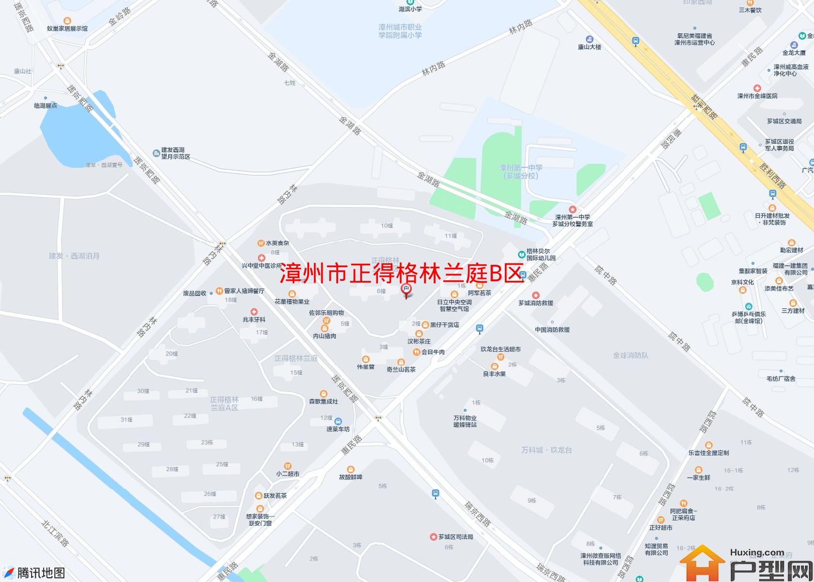 正得格林兰庭B区小区 - 户型网