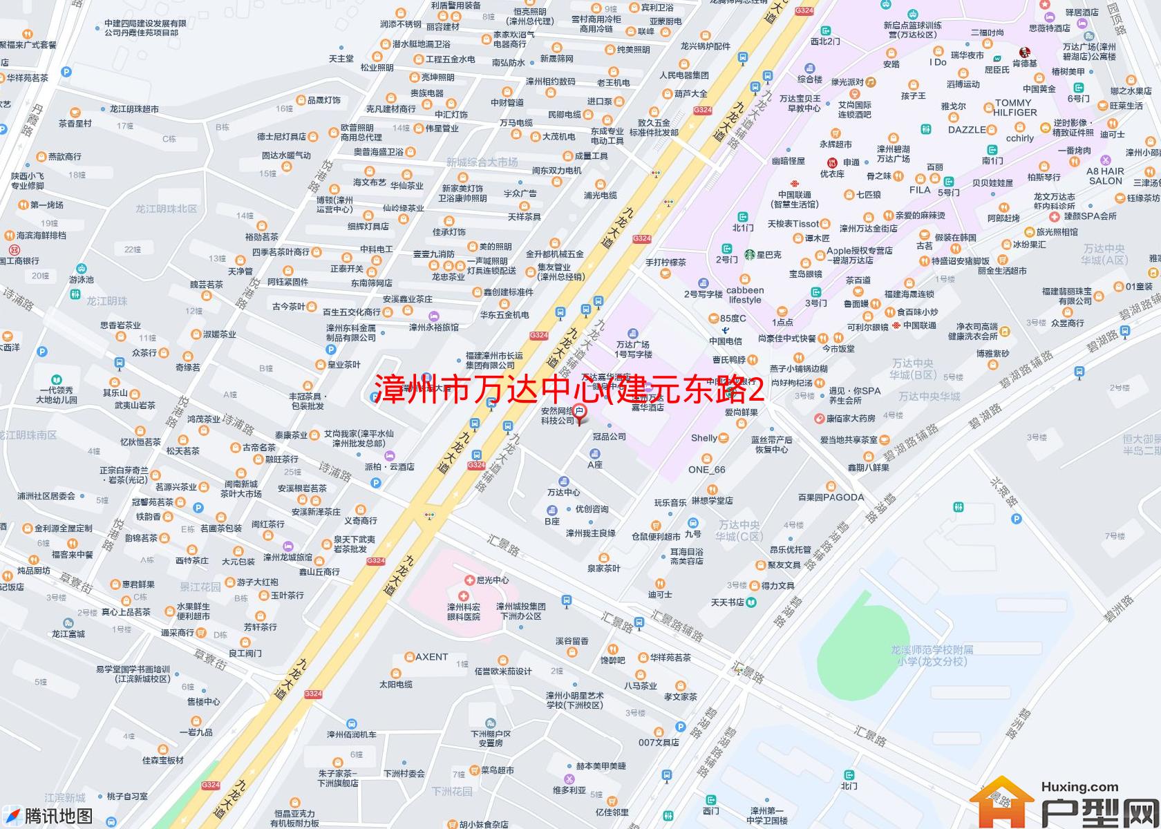 万达中心(建元东路2号)小区 - 户型网