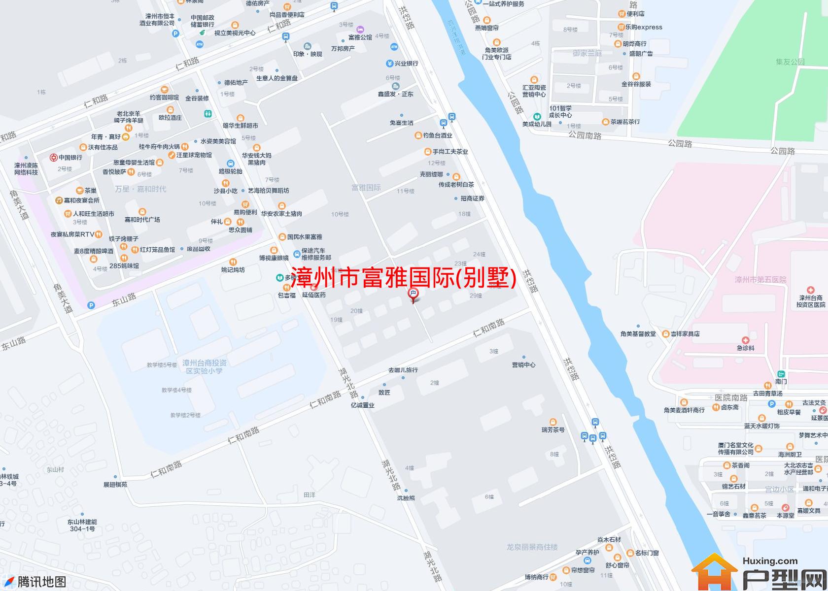 富雅国际(别墅)小区 - 户型网