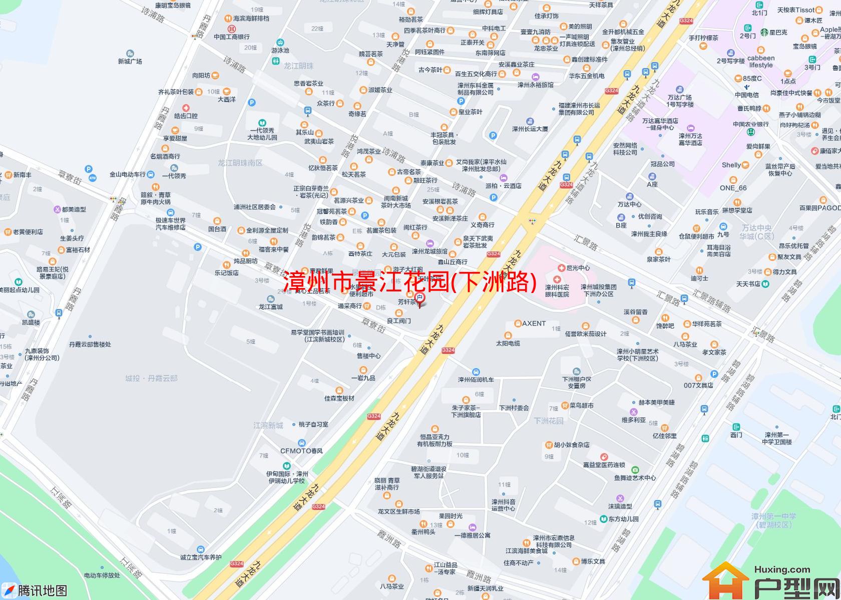景江花园(下洲路)小区 - 户型网