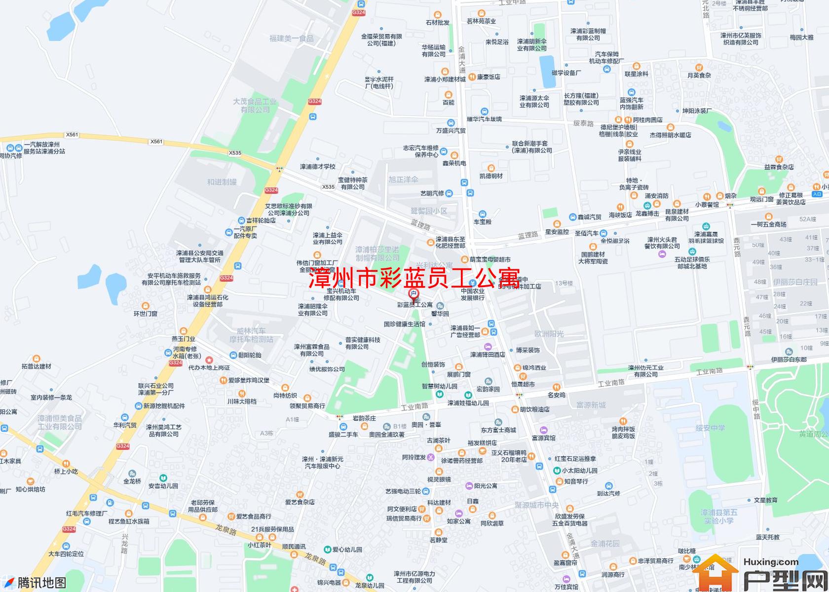 彩蓝员工公寓小区 - 户型网