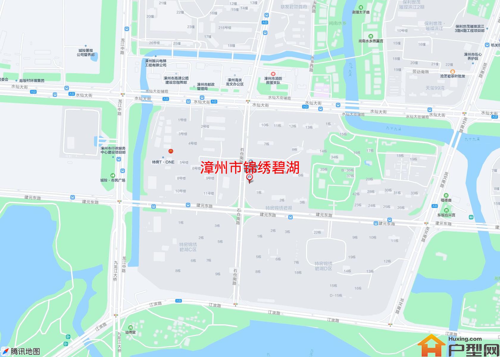 锦绣碧湖小区 - 户型网