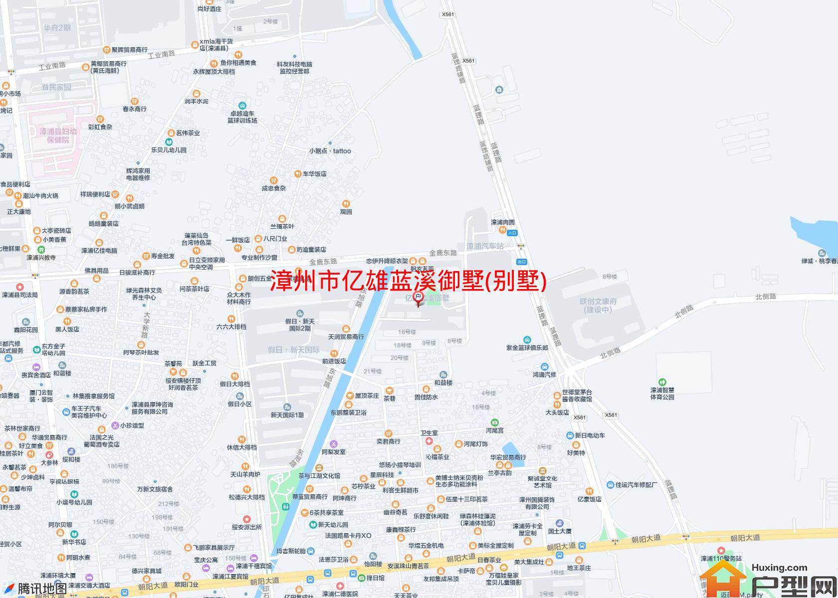亿雄蓝溪御墅(别墅)小区 - 户型网