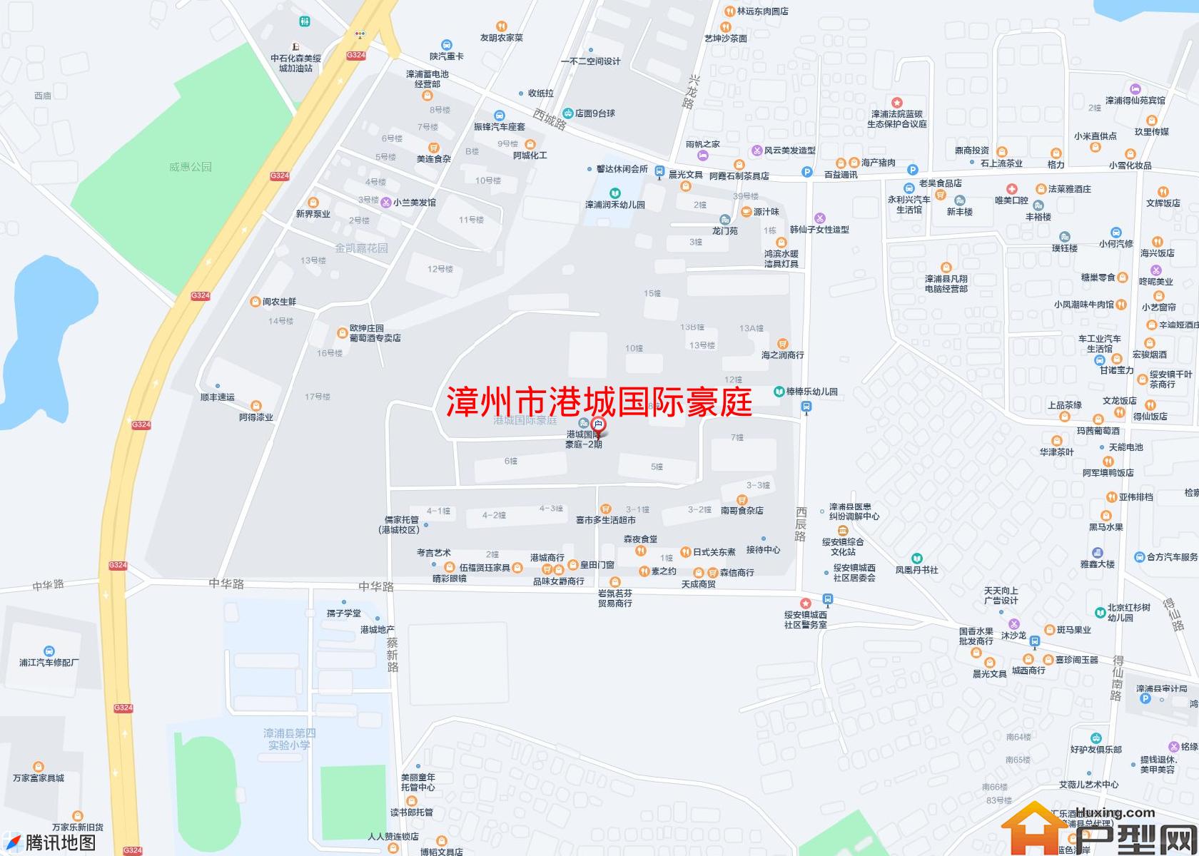 港城国际豪庭小区 - 户型网