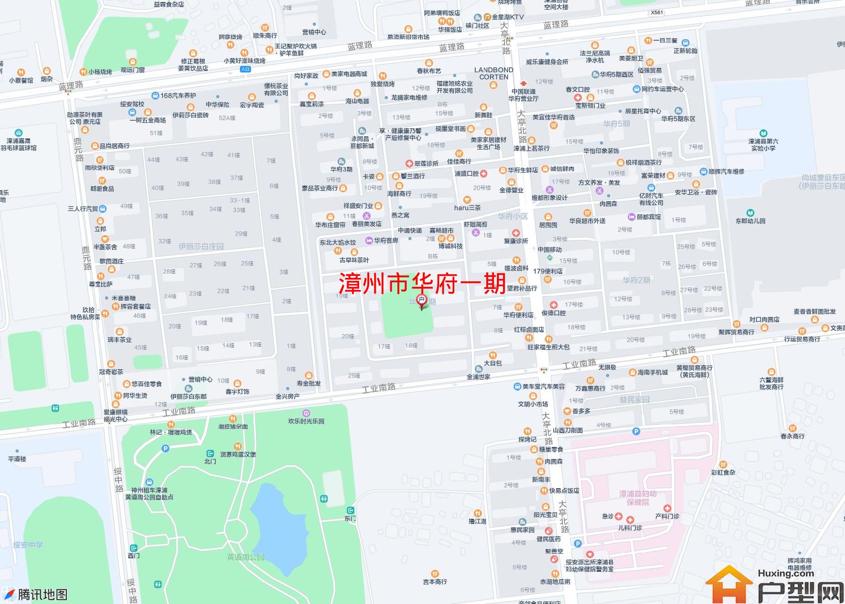 华府一期小区 - 户型网