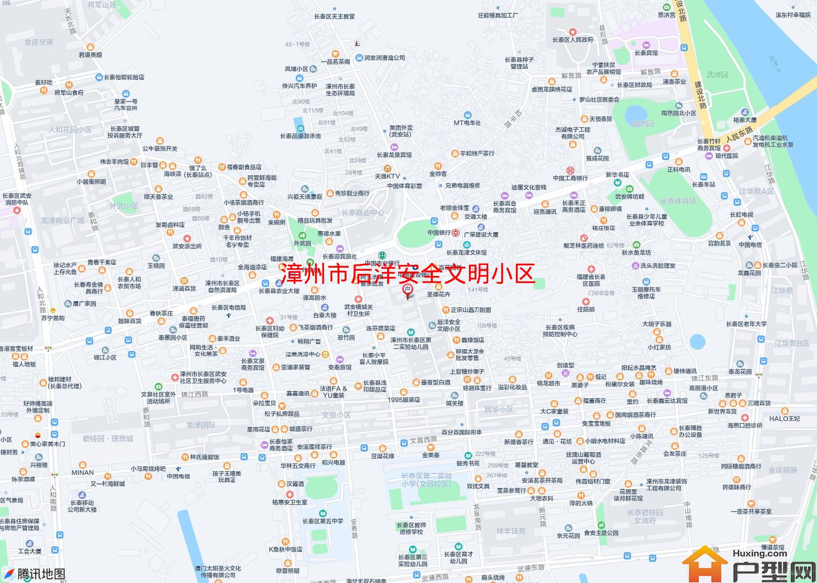 后洋安全文明小区小区 - 户型网
