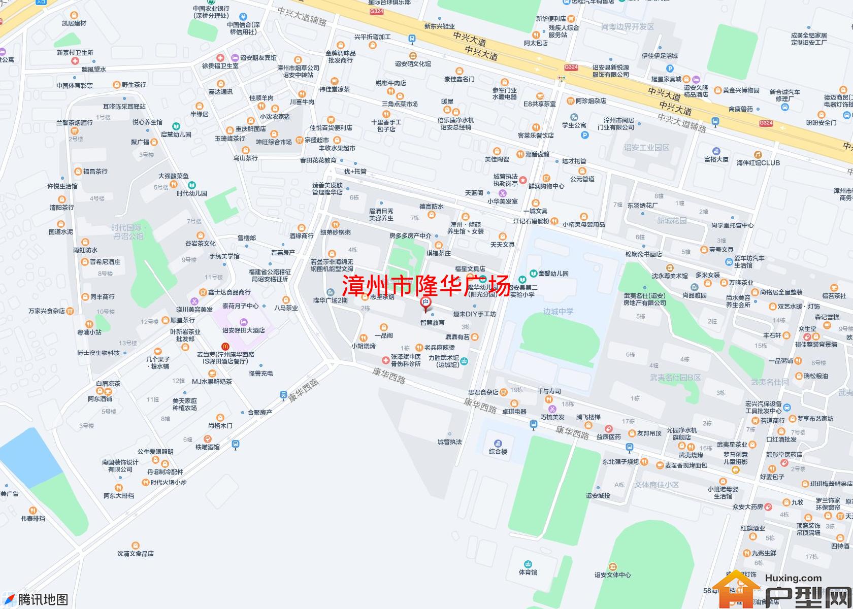 隆华广场小区 - 户型网