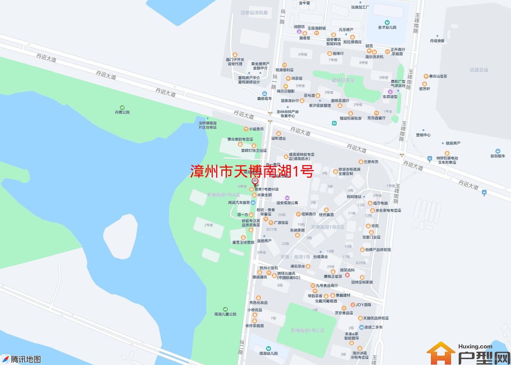天博南湖1号小区 - 户型网