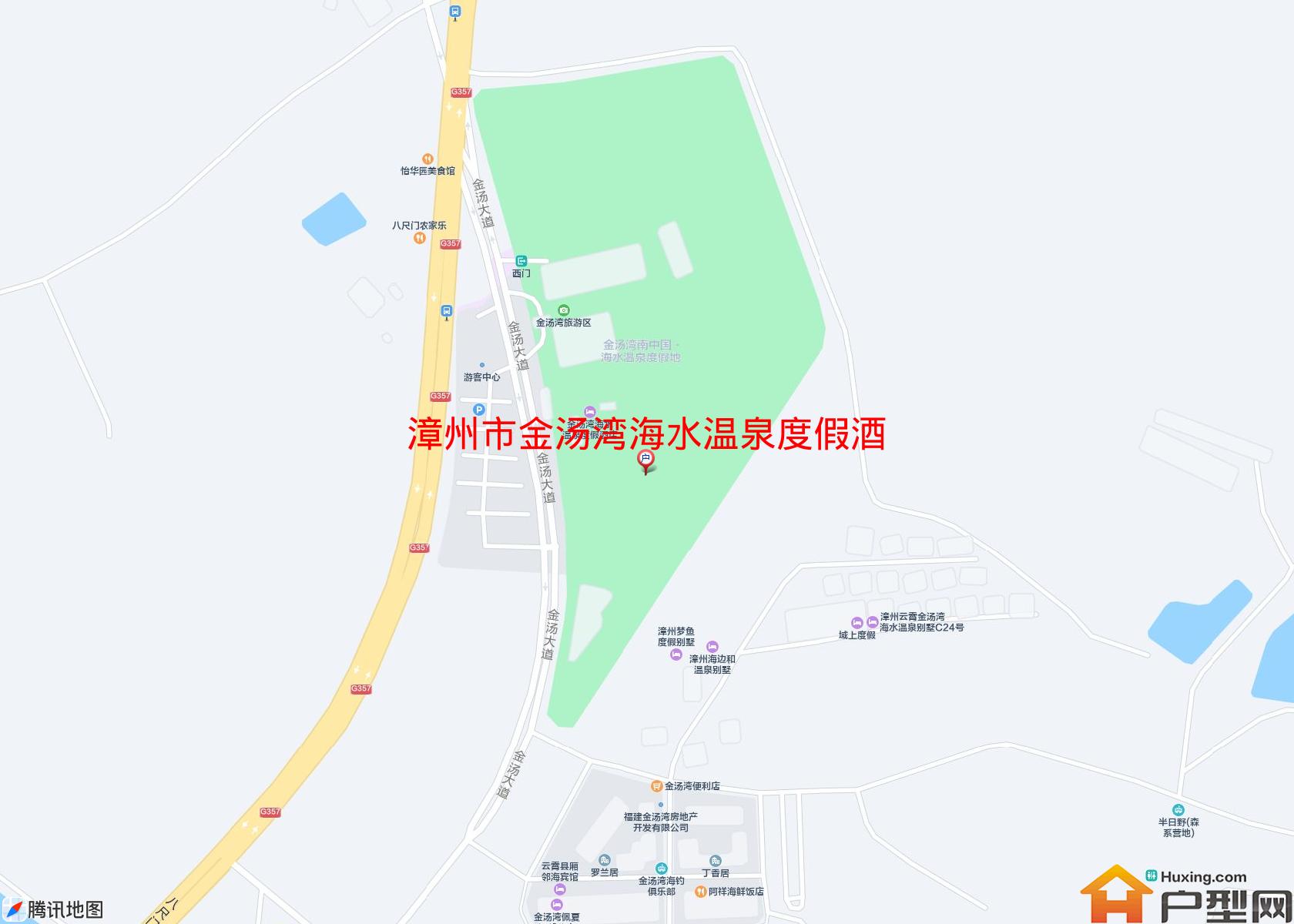 金汤湾海水温泉度假酒店小区 - 户型网