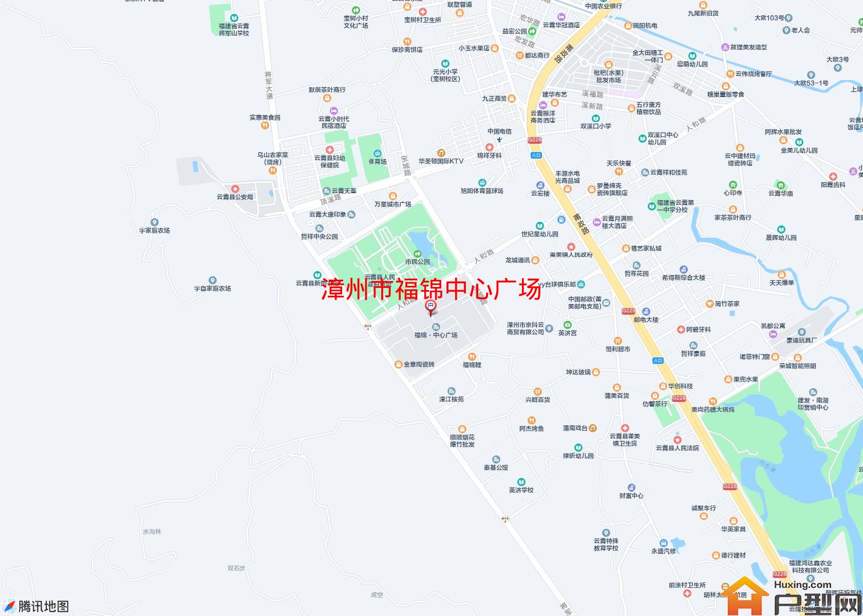 福锦中心广场小区 - 户型网