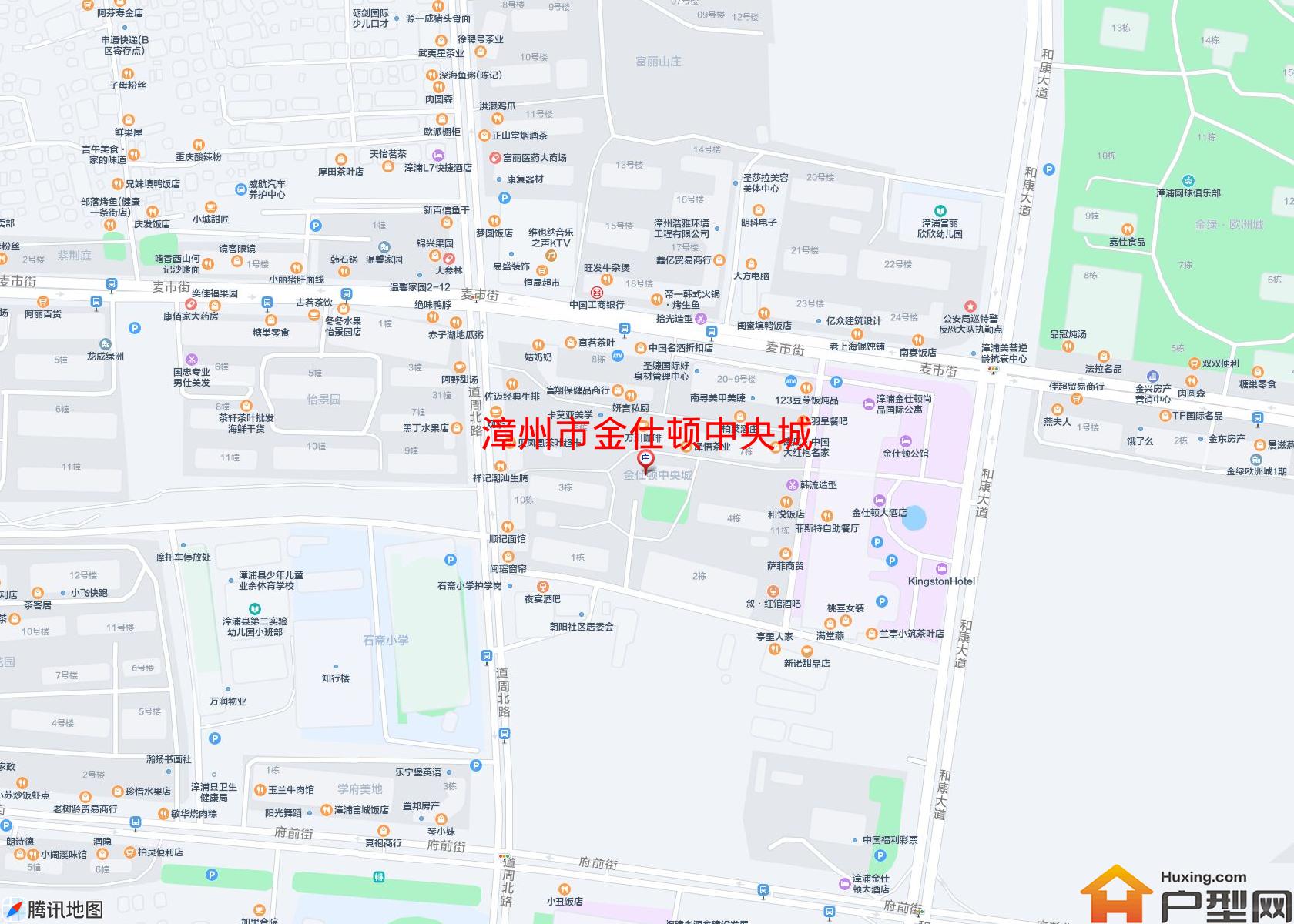 金仕顿中央城小区 - 户型网