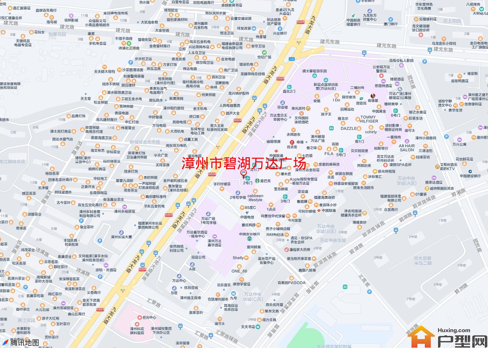 碧湖万达广场小区 - 户型网