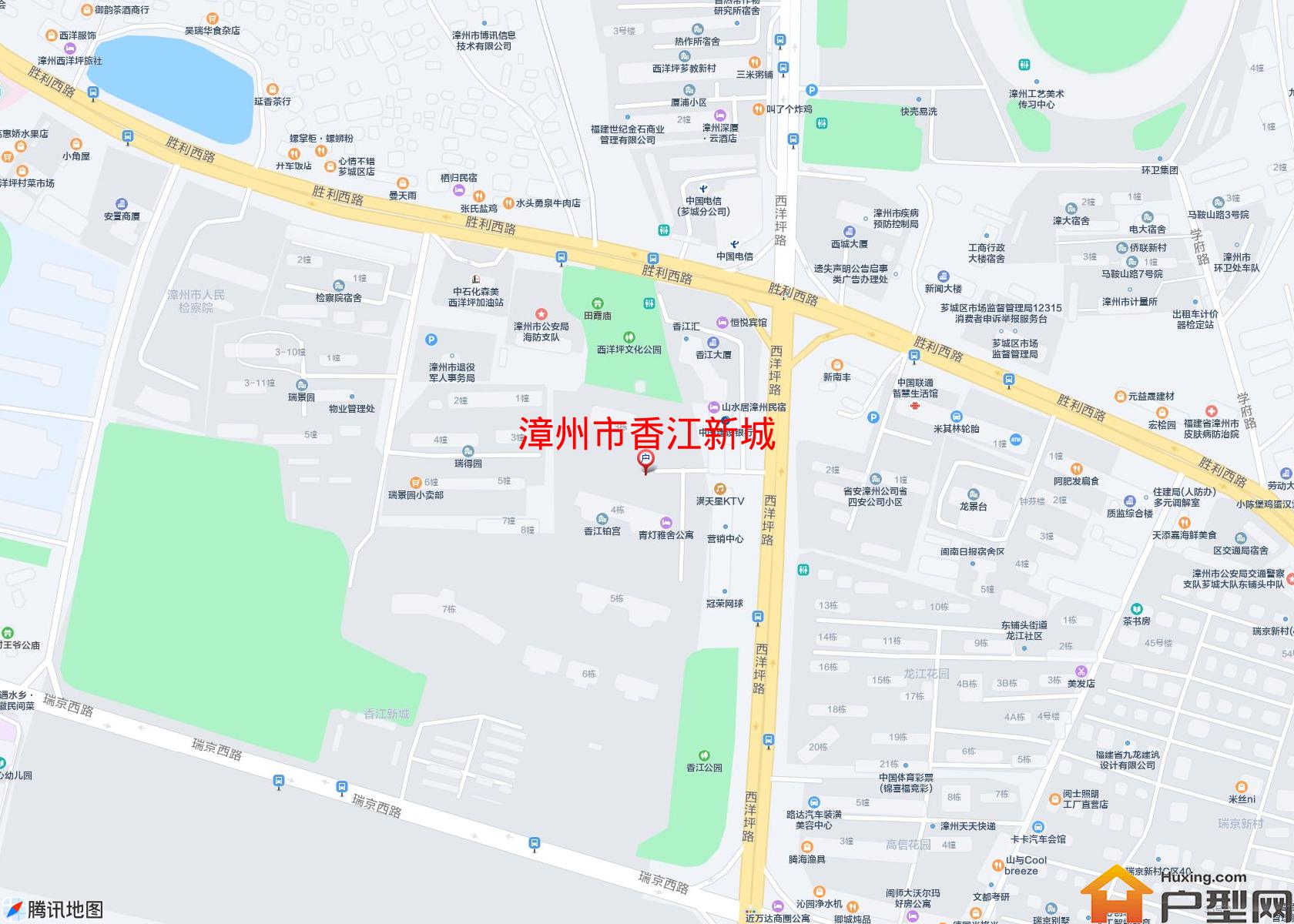 香江新城小区 - 户型网