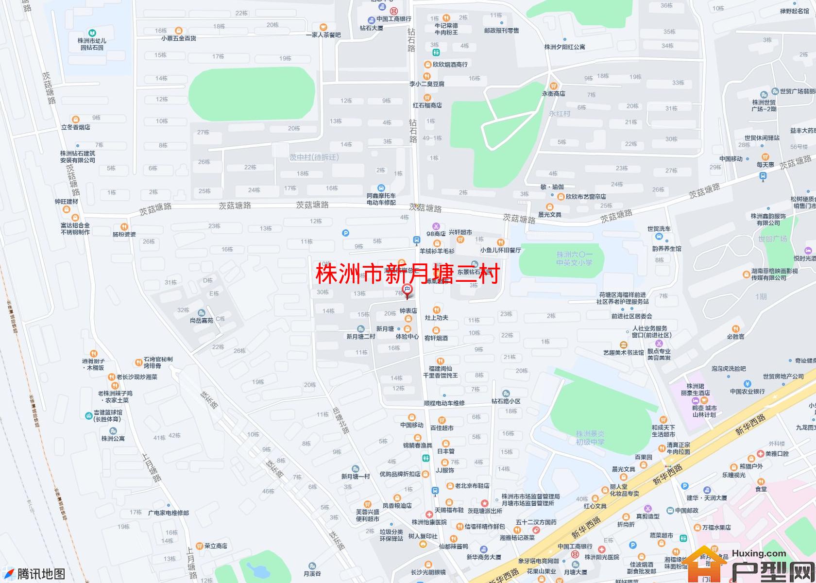 新月塘二村小区 - 户型网