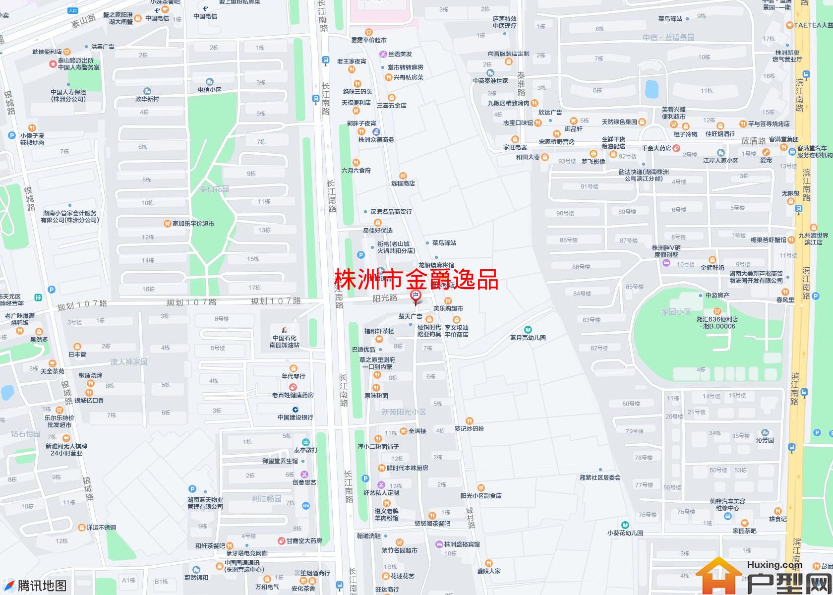 金爵逸品小区 - 户型网