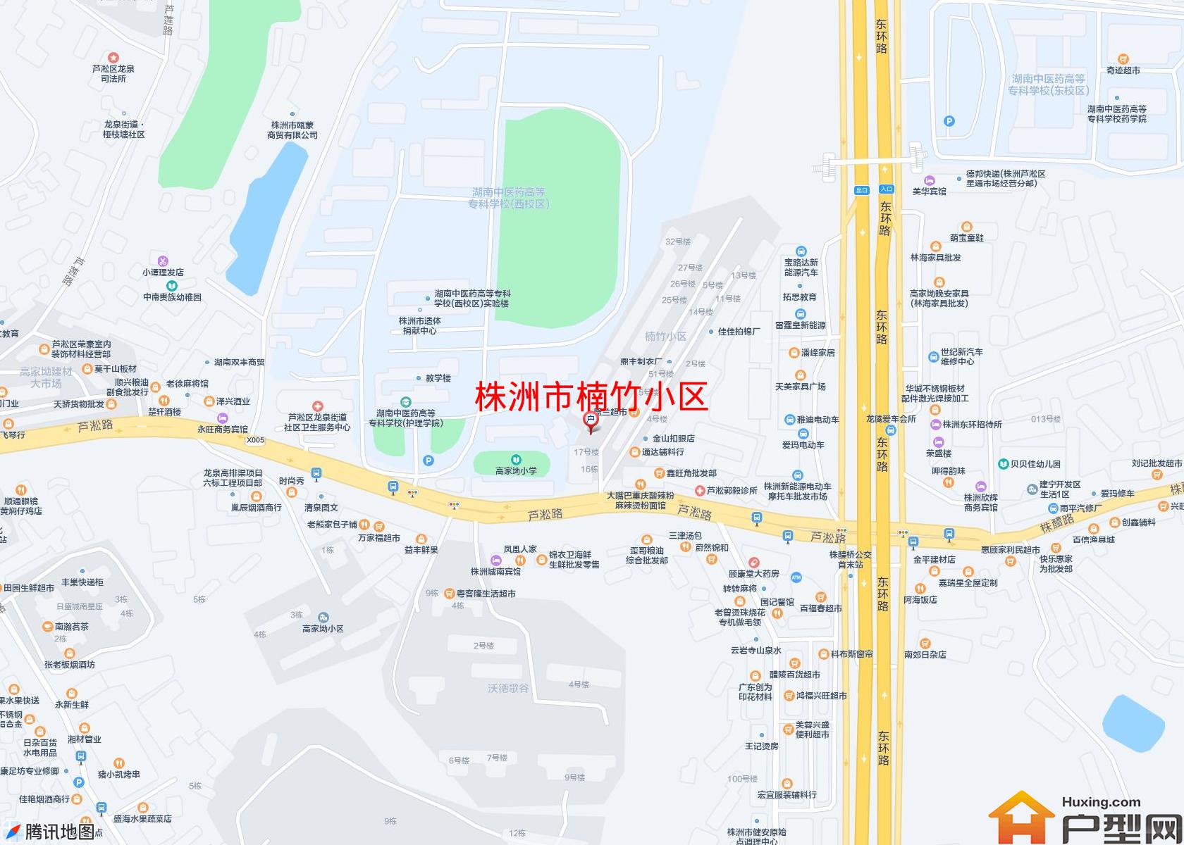 楠竹小区小区 - 户型网