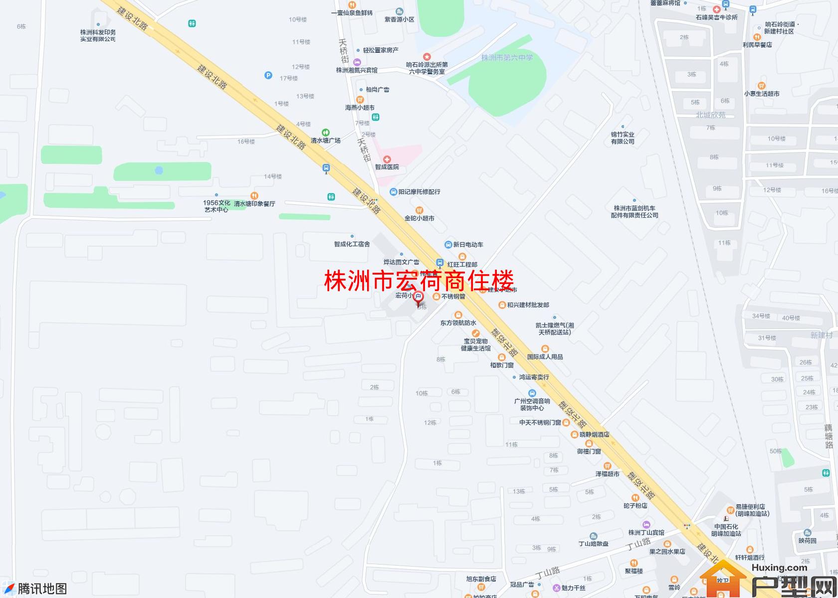 宏荷商住楼小区 - 户型网