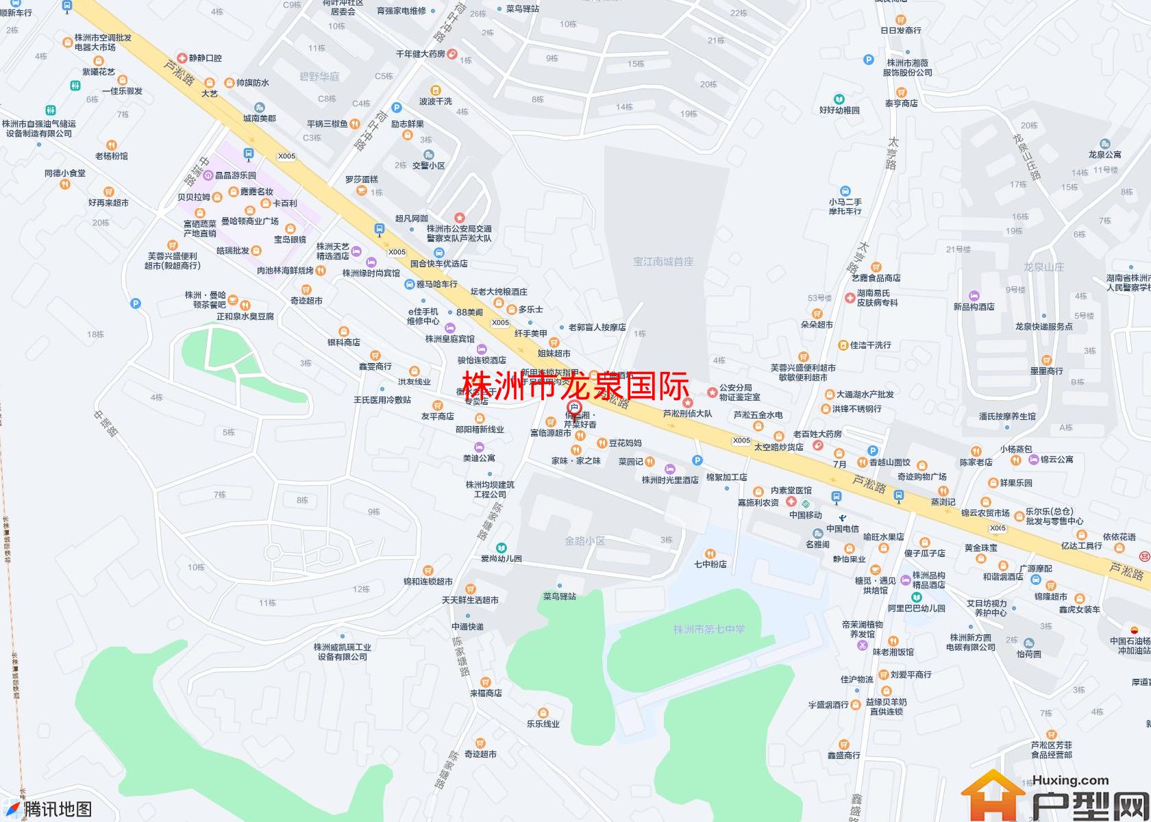 龙泉国际小区 - 户型网