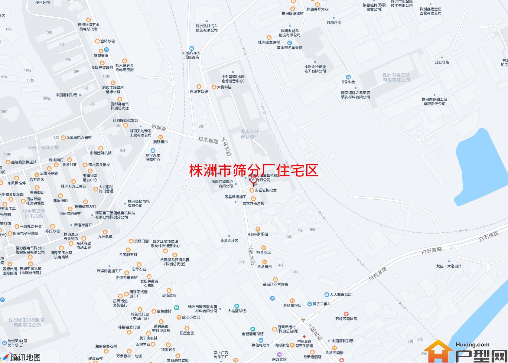 筛分厂住宅区小区 - 户型网