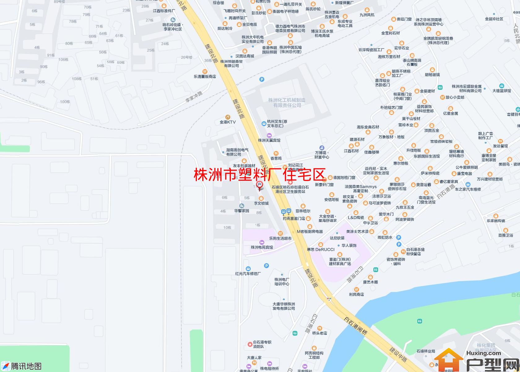 塑料厂住宅区小区 - 户型网