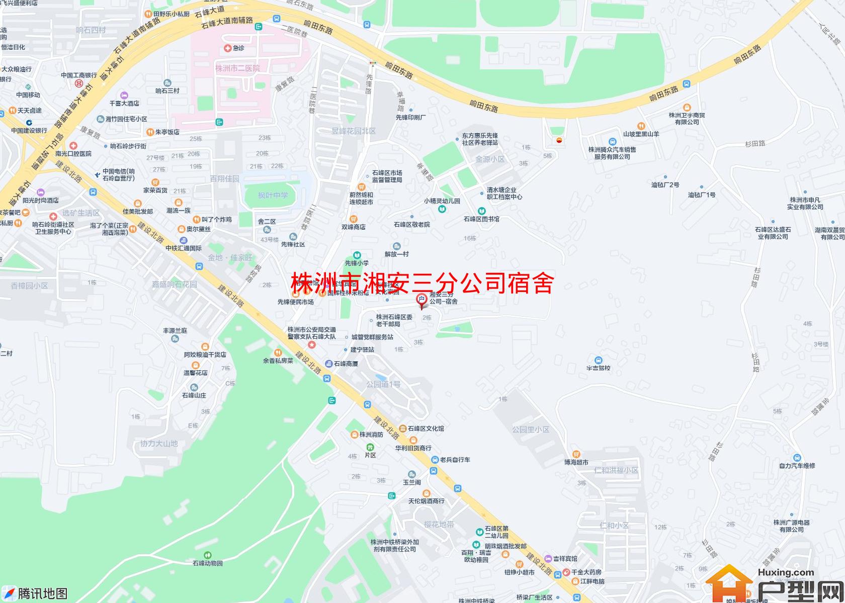 湘安三分公司宿舍小区 - 户型网