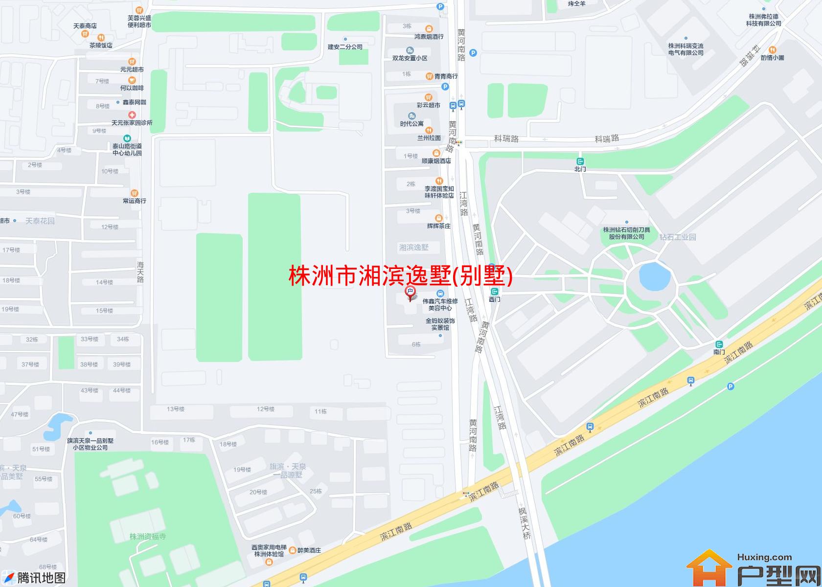 湘滨逸墅(别墅)小区 - 户型网