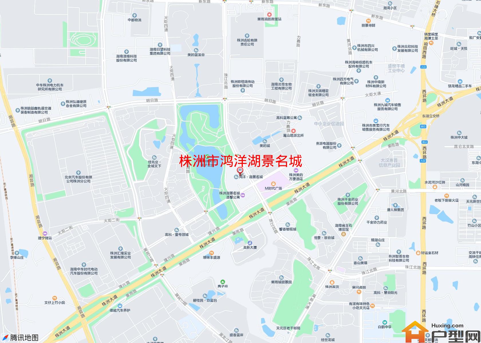 鸿洋湖景名城小区 - 户型网
