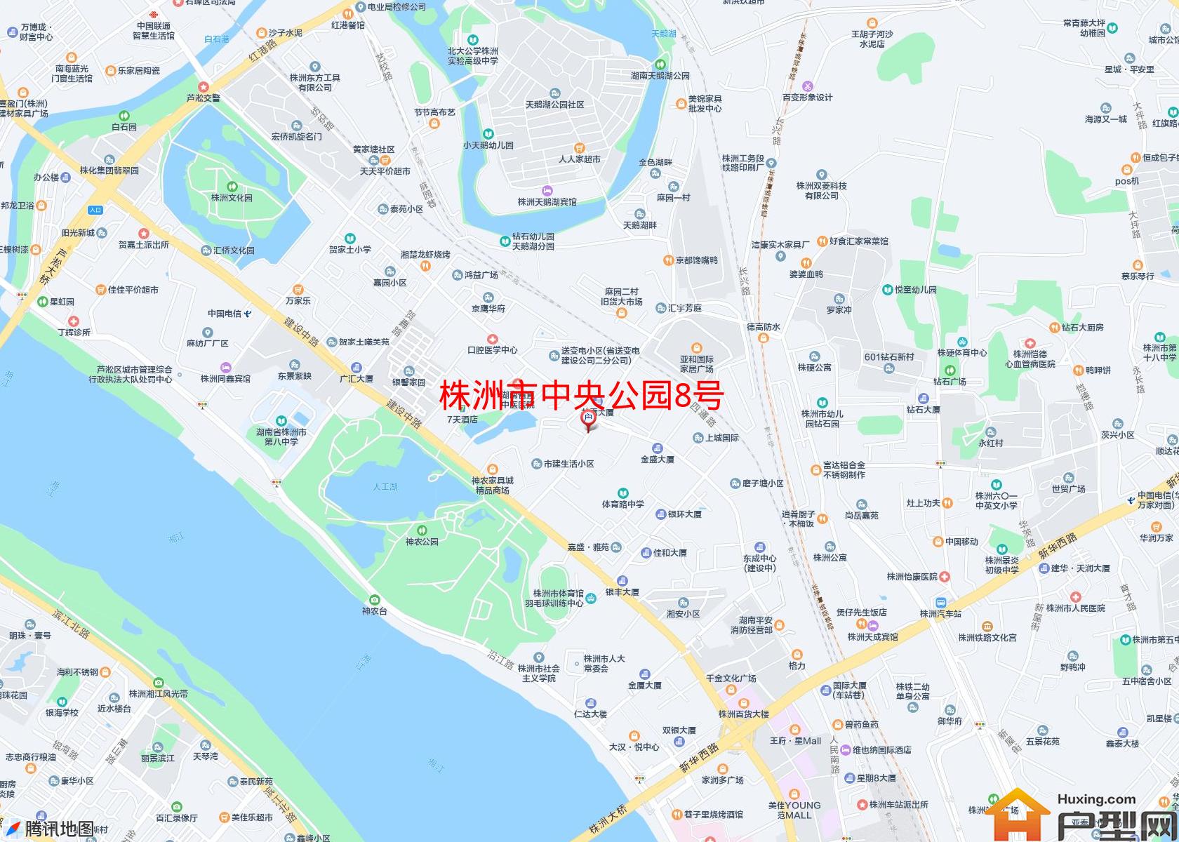 中央公园8号小区 - 户型网