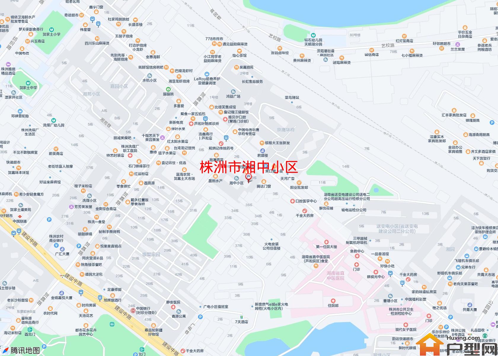 湘中小区小区 - 户型网