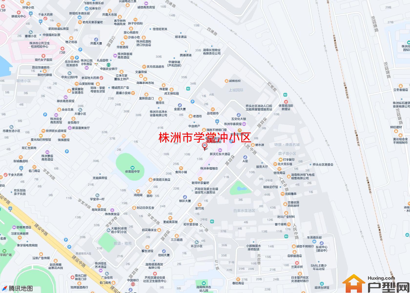 学堂冲小区小区 - 户型网