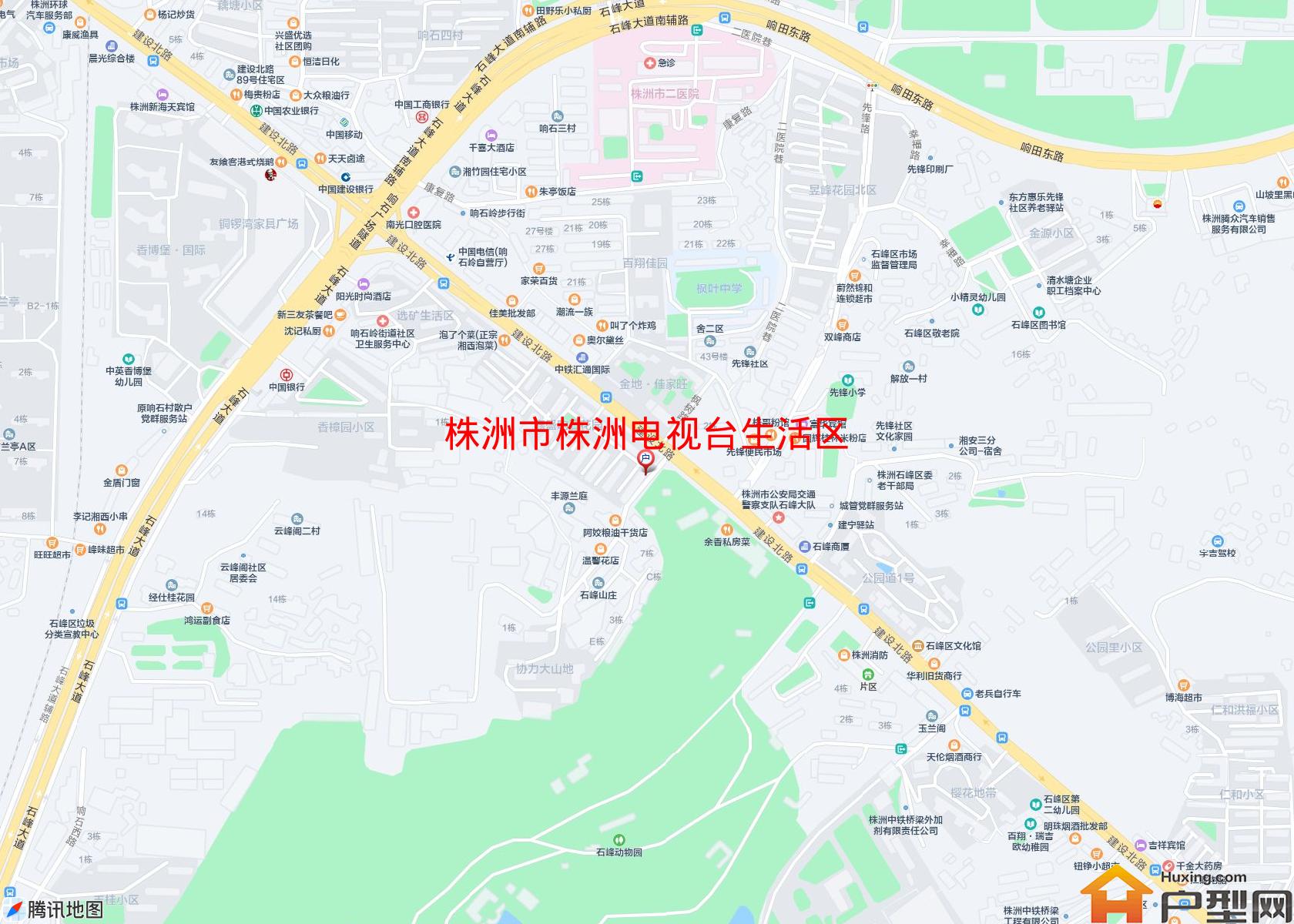 株洲电视台生活区小区 - 户型网