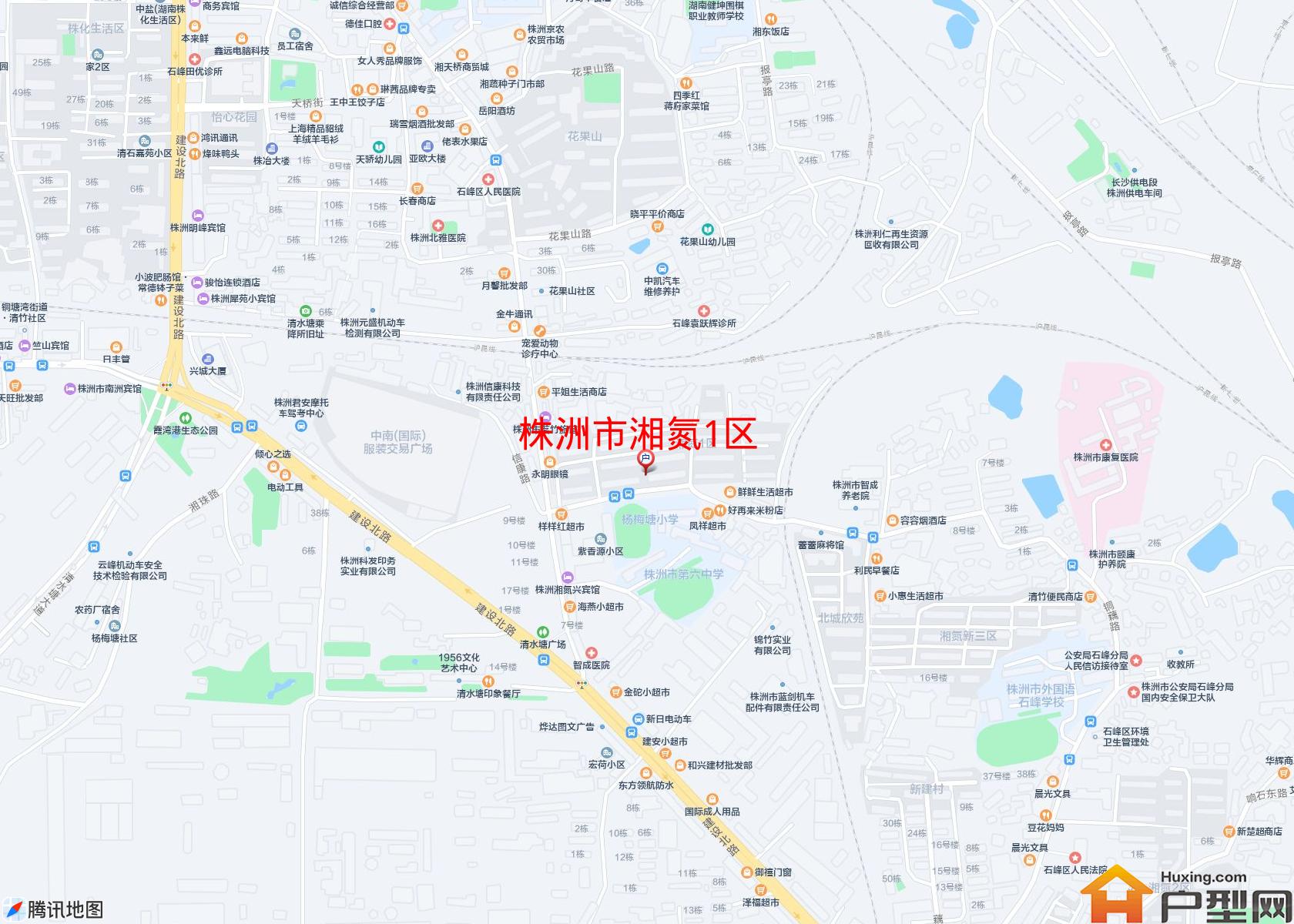 湘氮1区小区 - 户型网