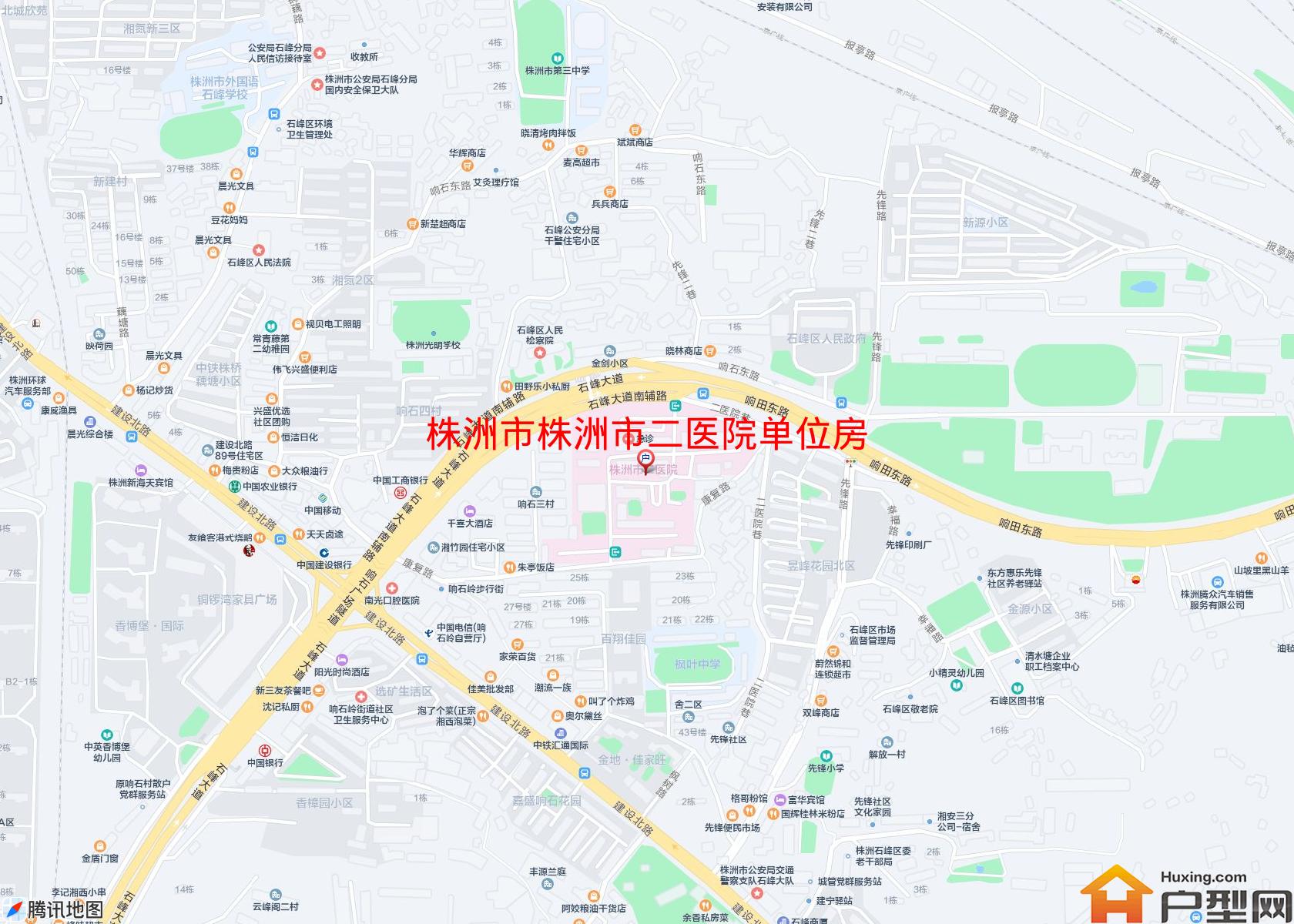 株洲市二医院单位房小区 - 户型网