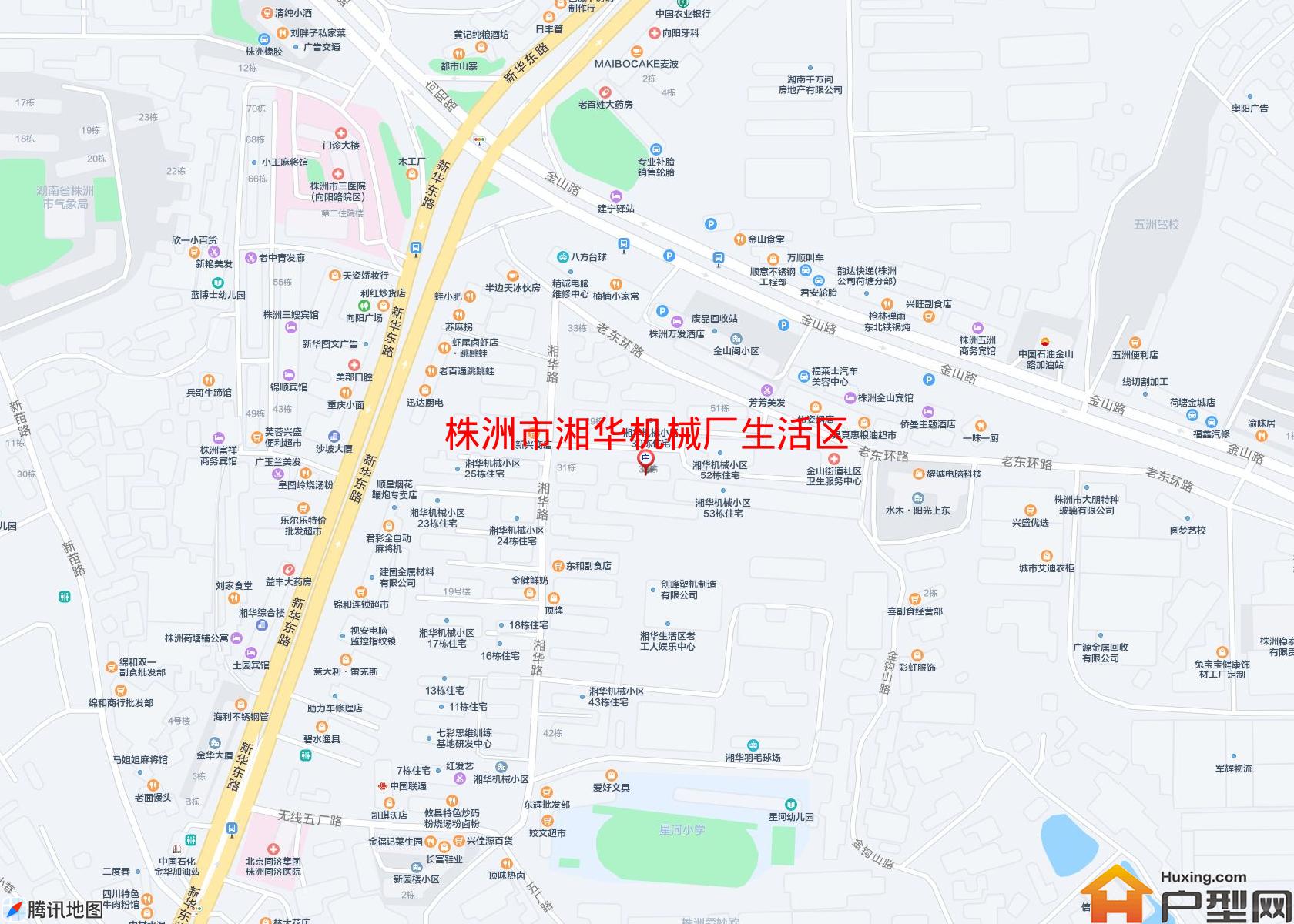 湘华机械厂生活区小区 - 户型网