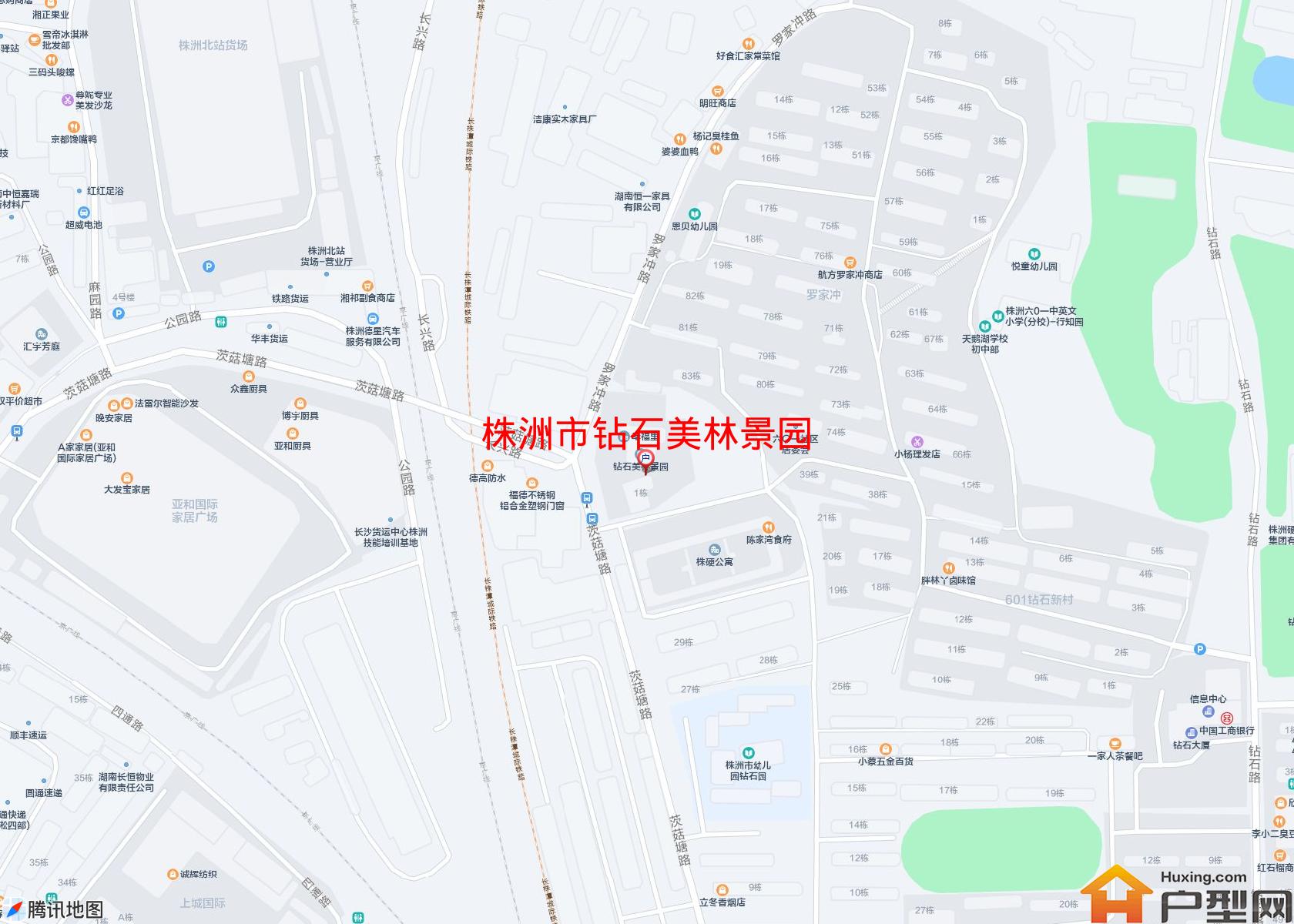 钻石美林景园小区 - 户型网