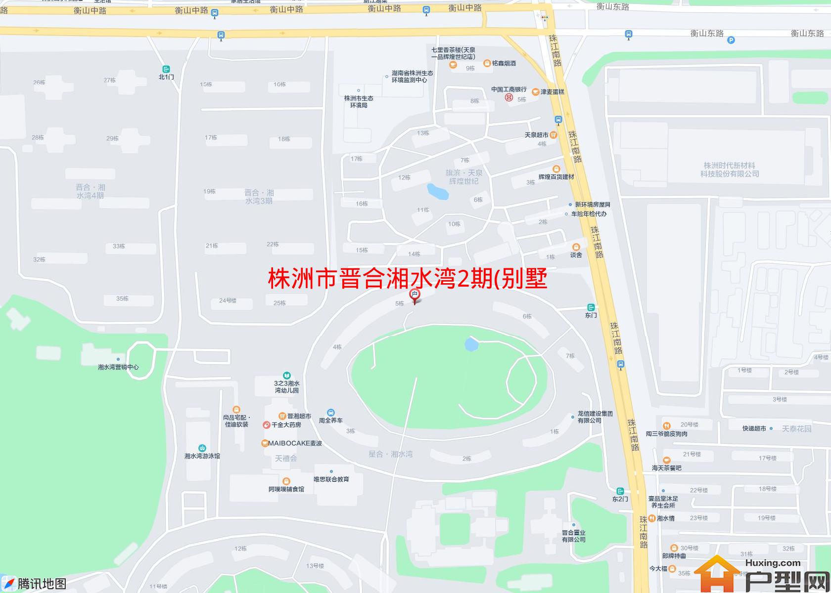 晋合湘水湾2期(别墅)小区 - 户型网