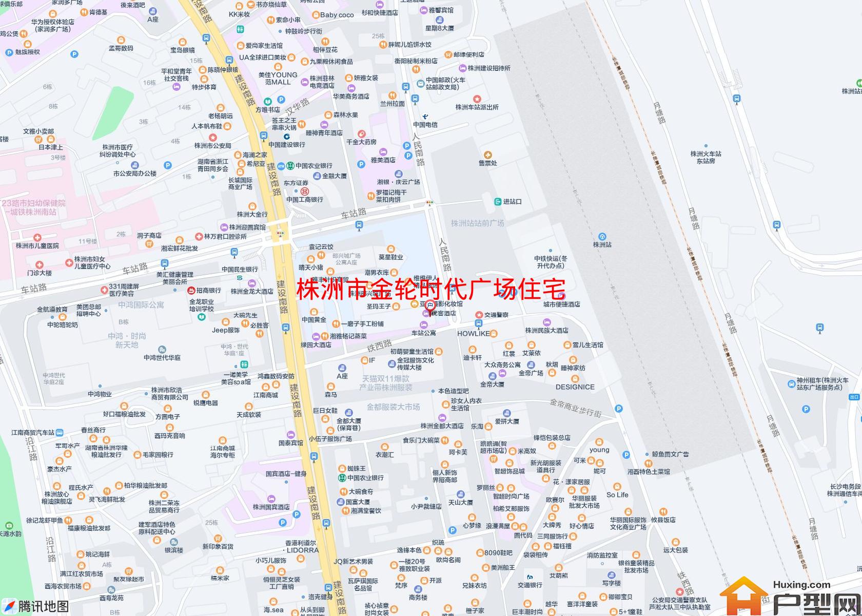 金轮时代广场住宅小区 - 户型网